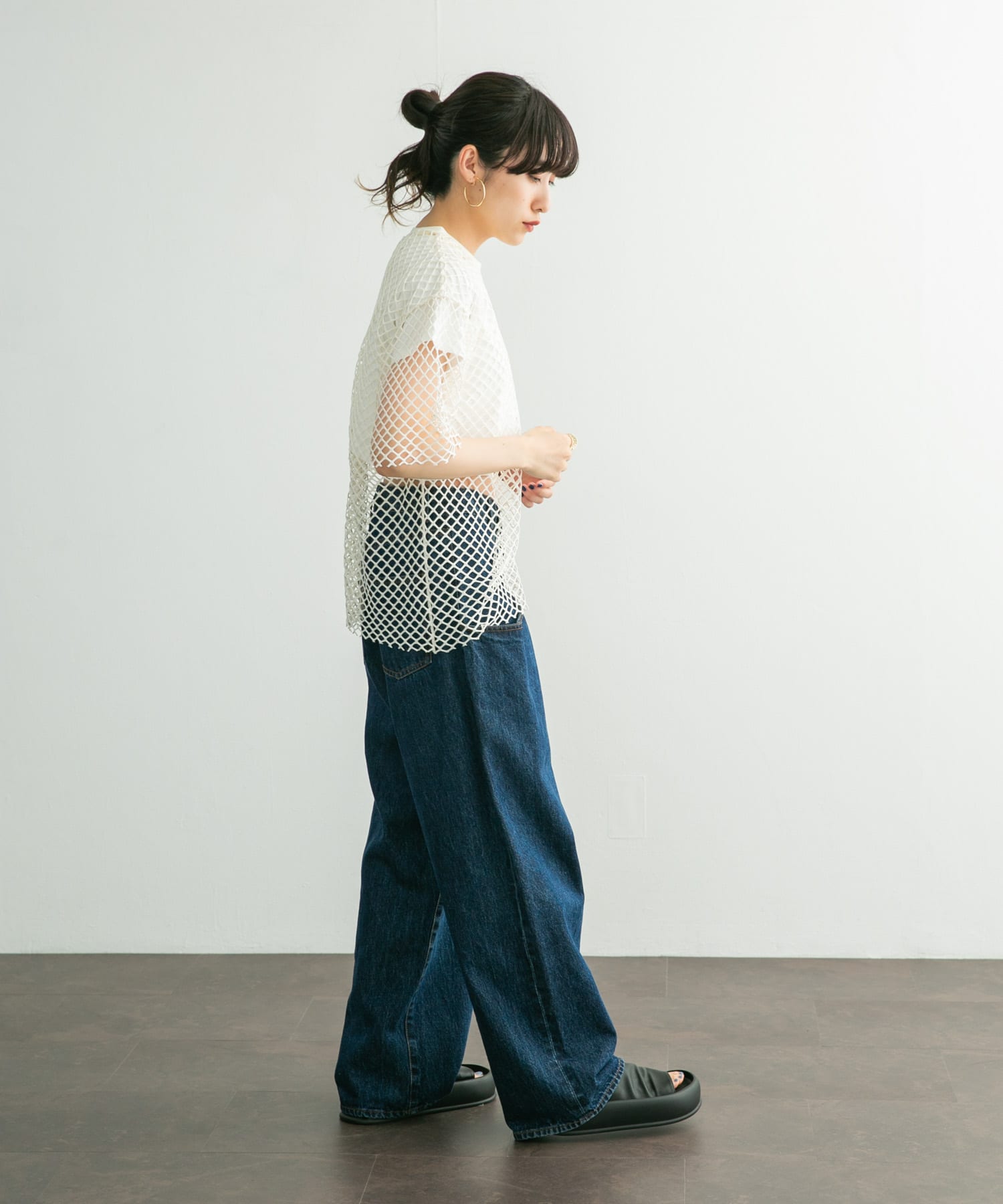身長：160cm サイズ：one