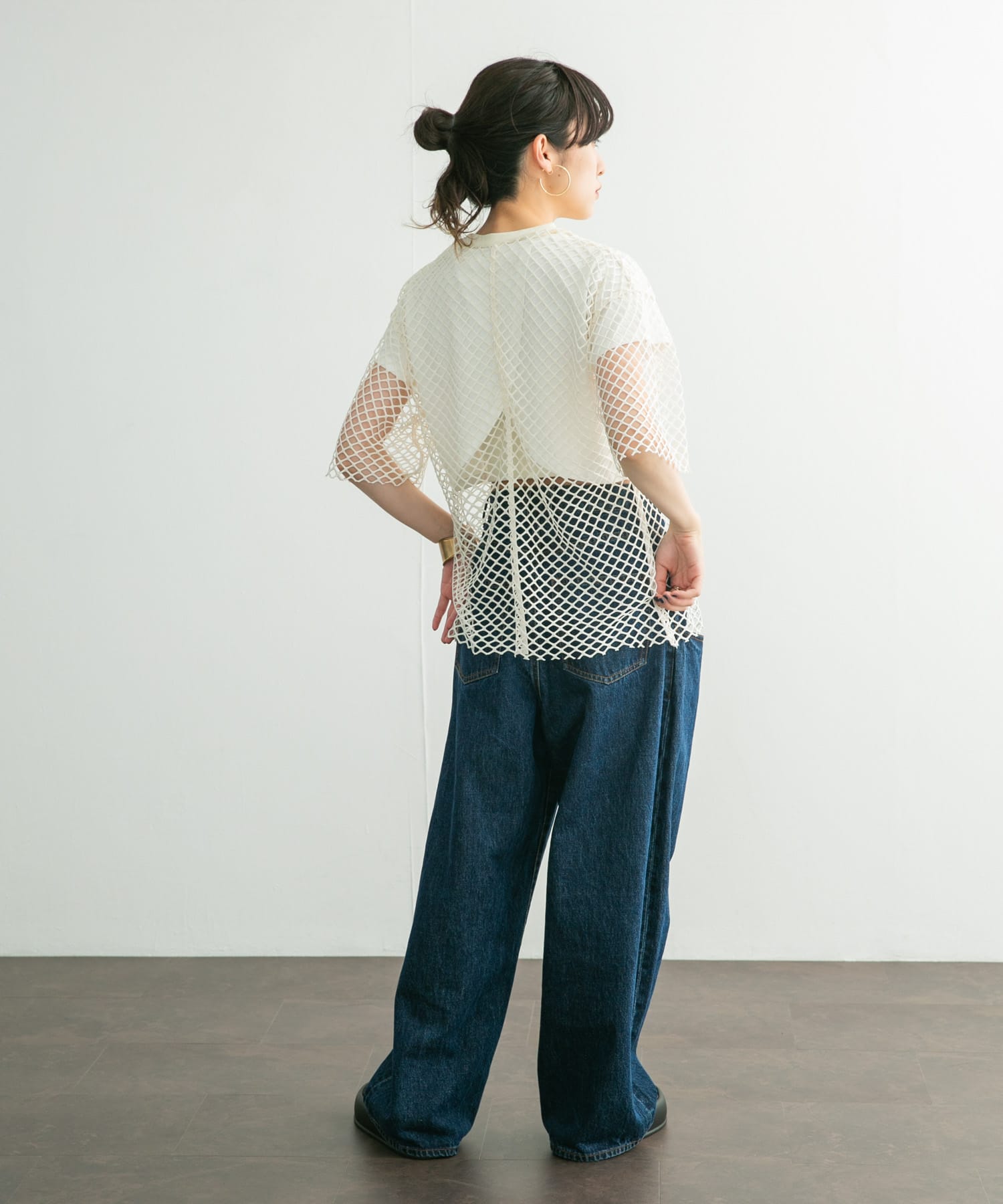身長：160cm サイズ：one
