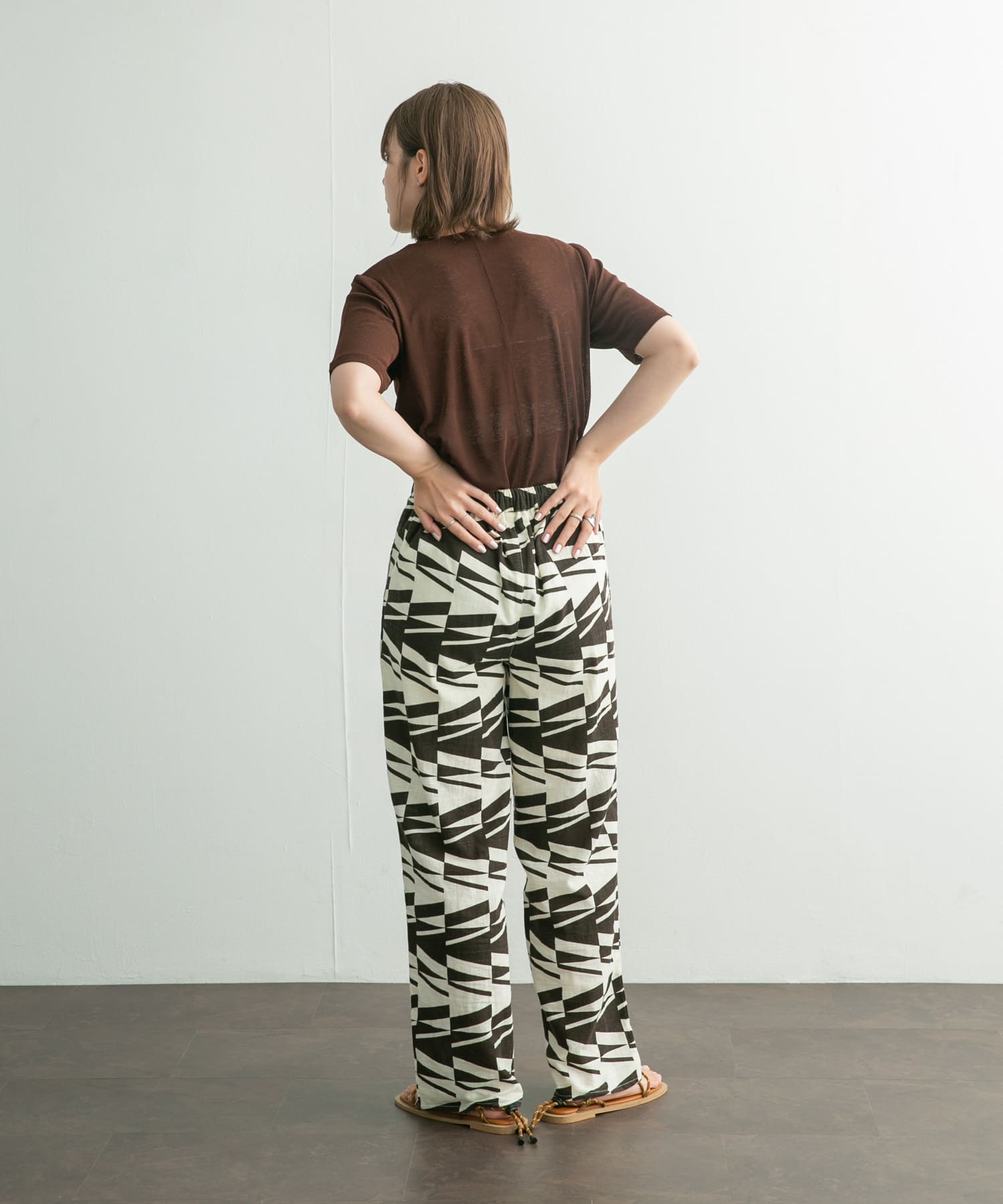 身長：160cm サイズ：one