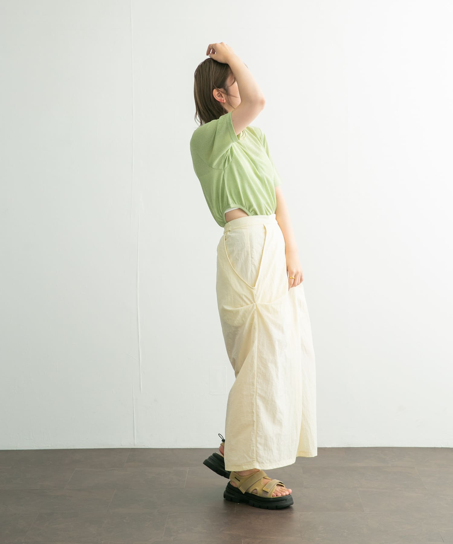 身長：160cm サイズ：one