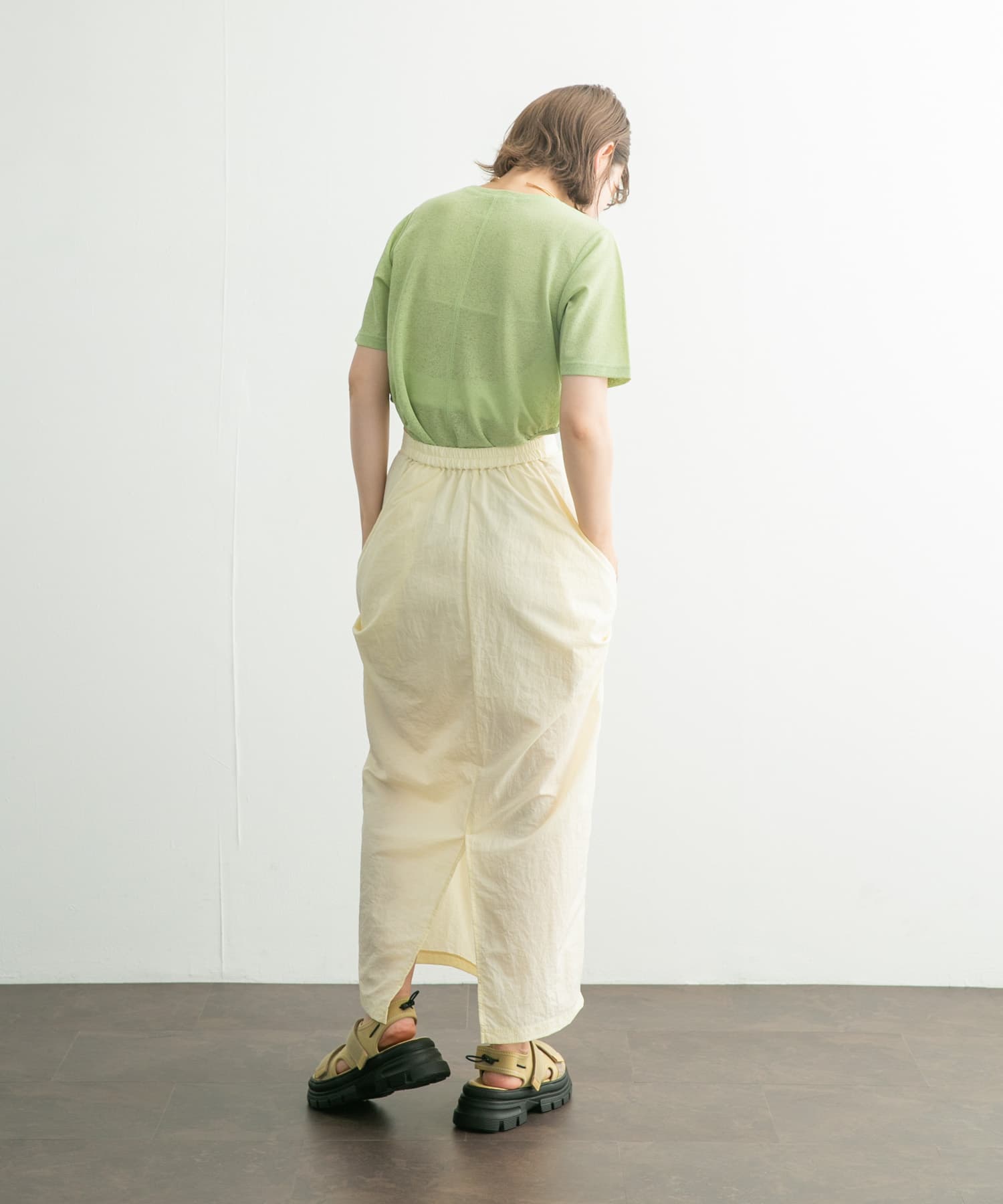 身長：160cm サイズ：one