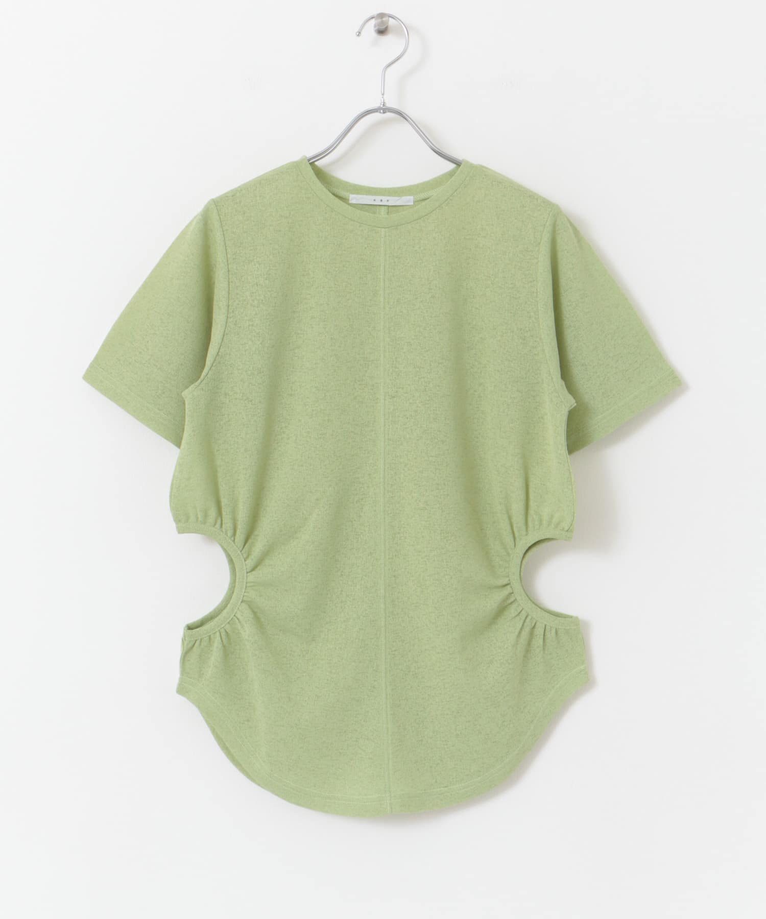 サイドオープンカットソー L.GREEN one
