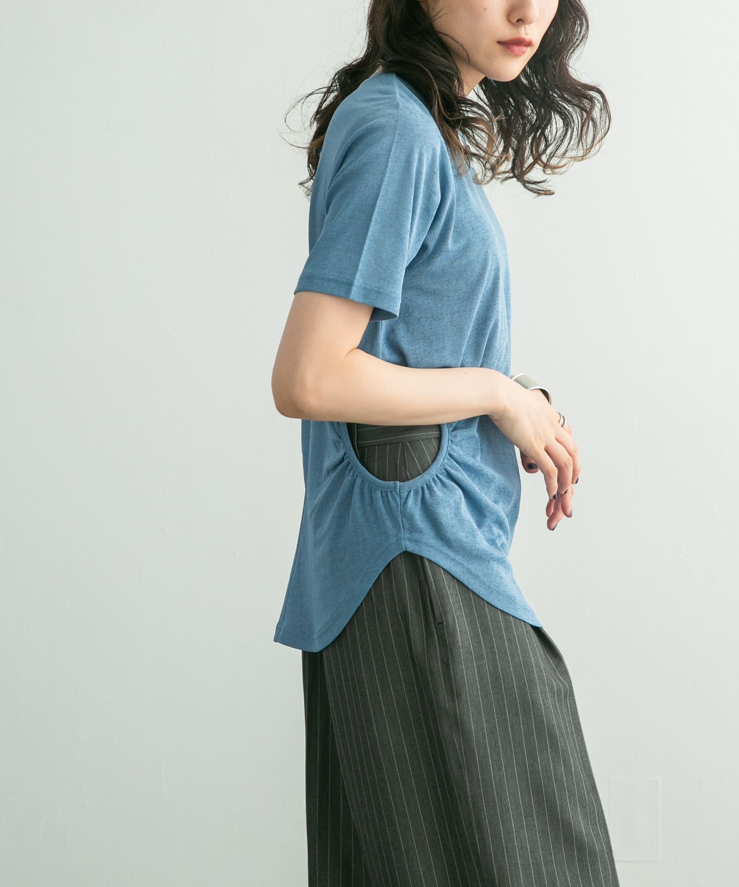 身長：160cm サイズ：one