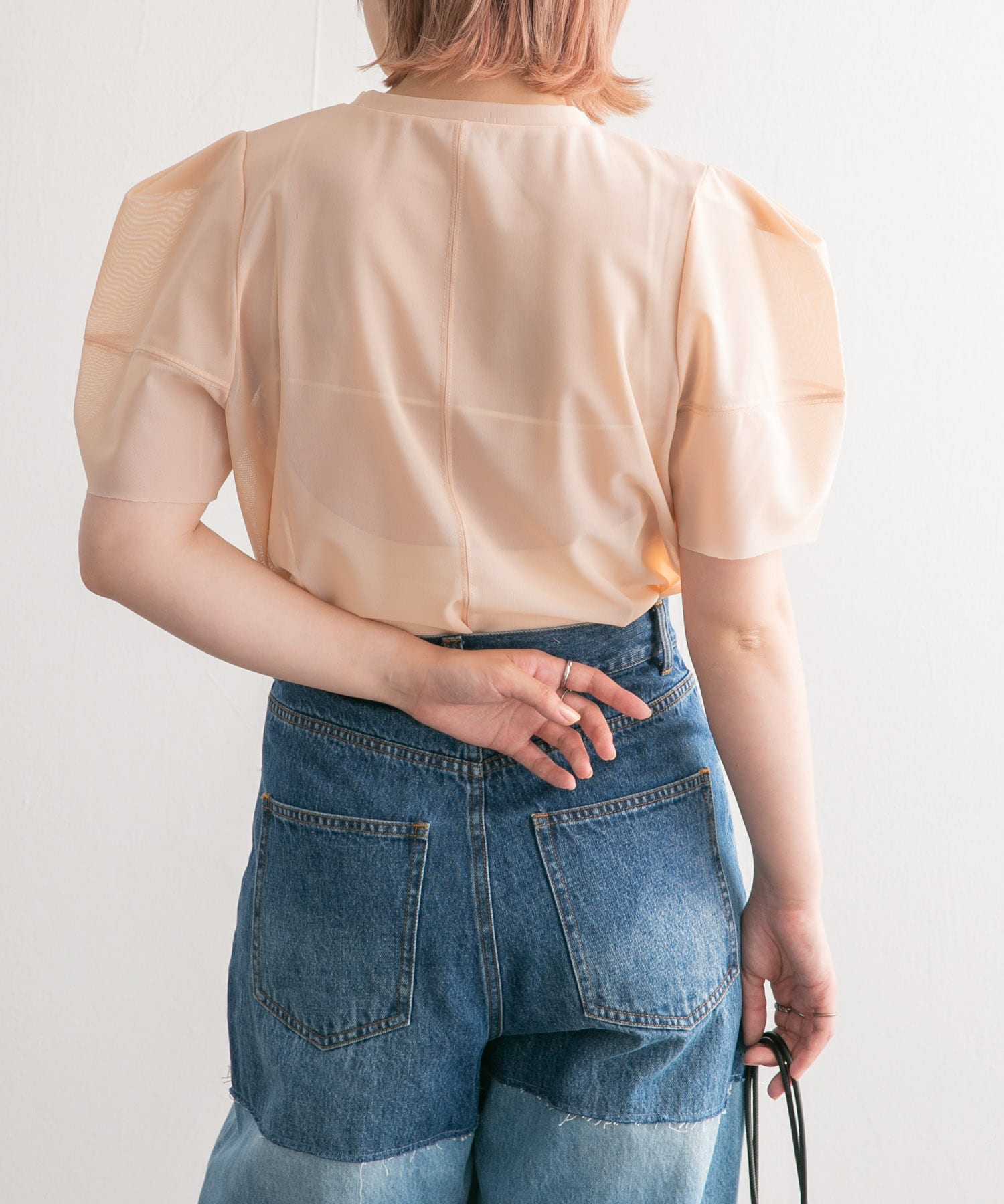 身長：160cm サイズ：one