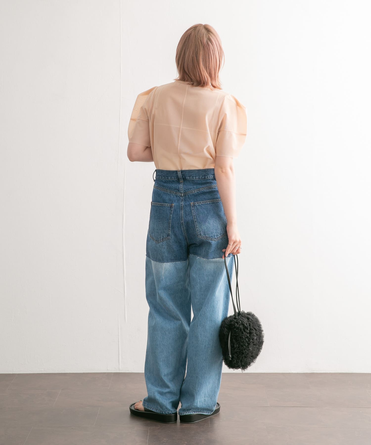 身長：160cm サイズ：one