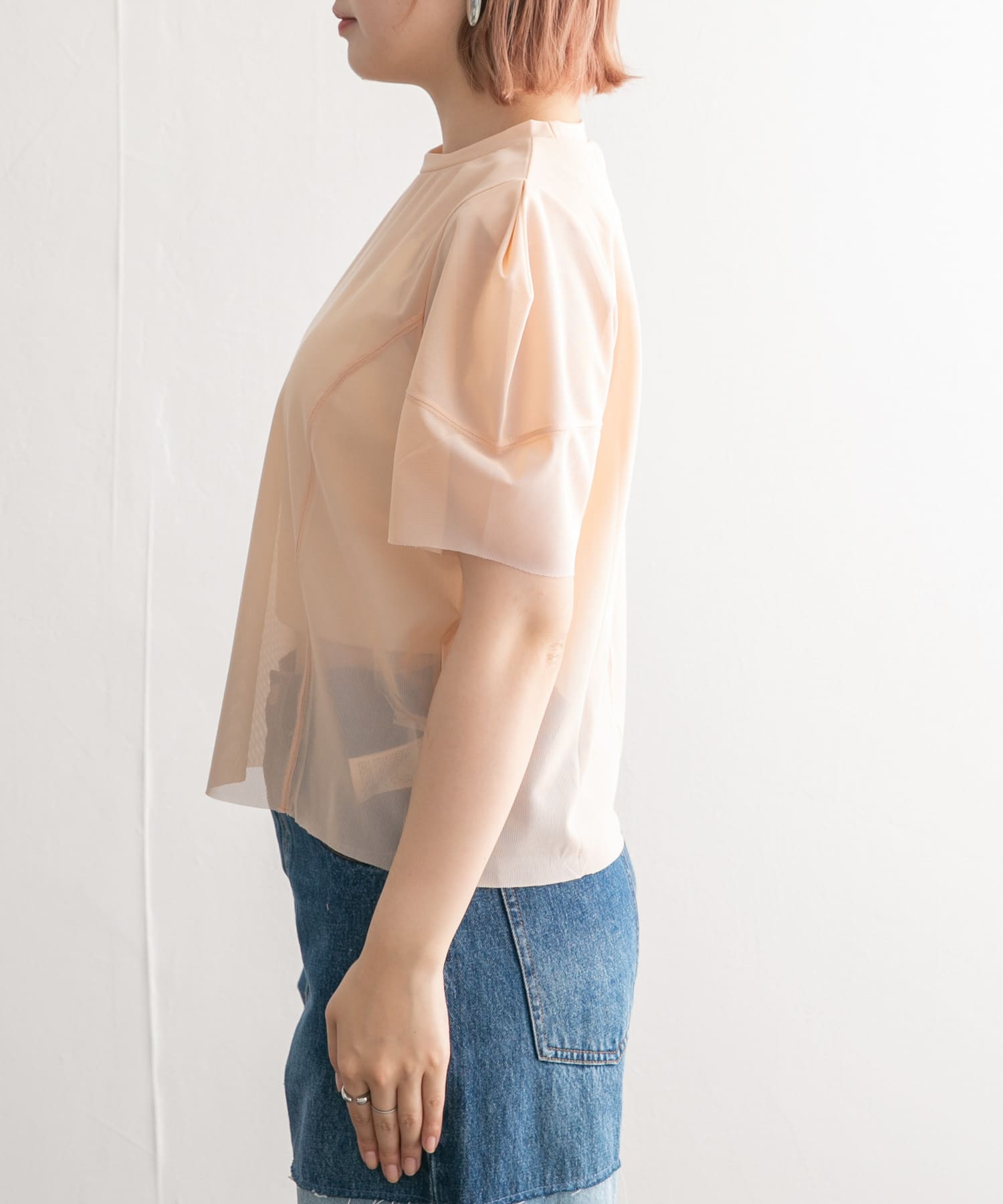 身長：160cm サイズ：one