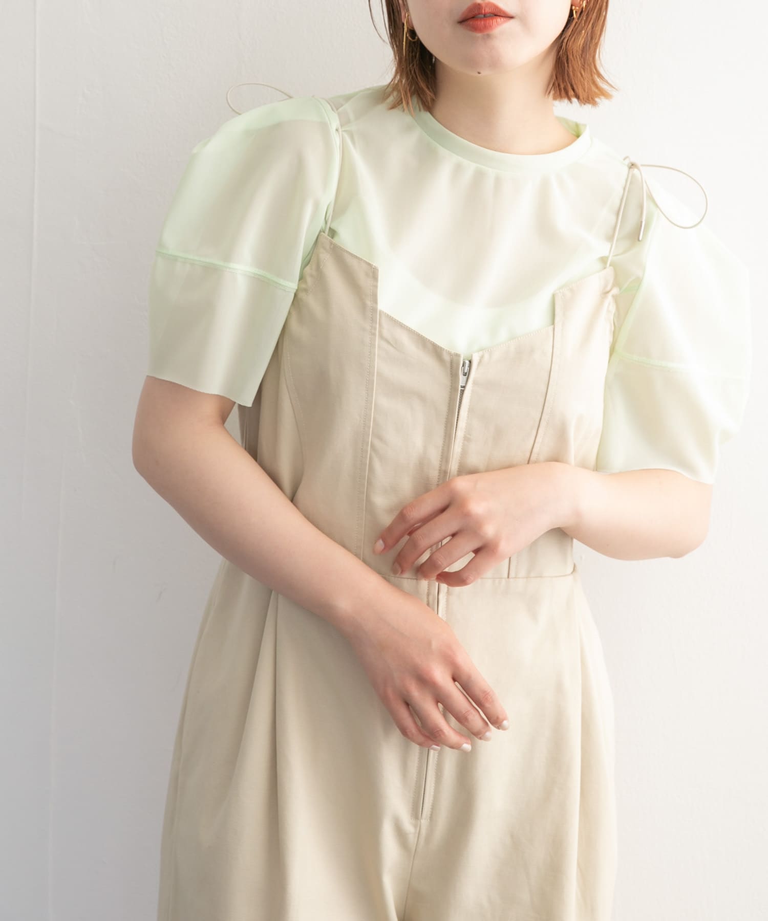 身長：160cm サイズ：one