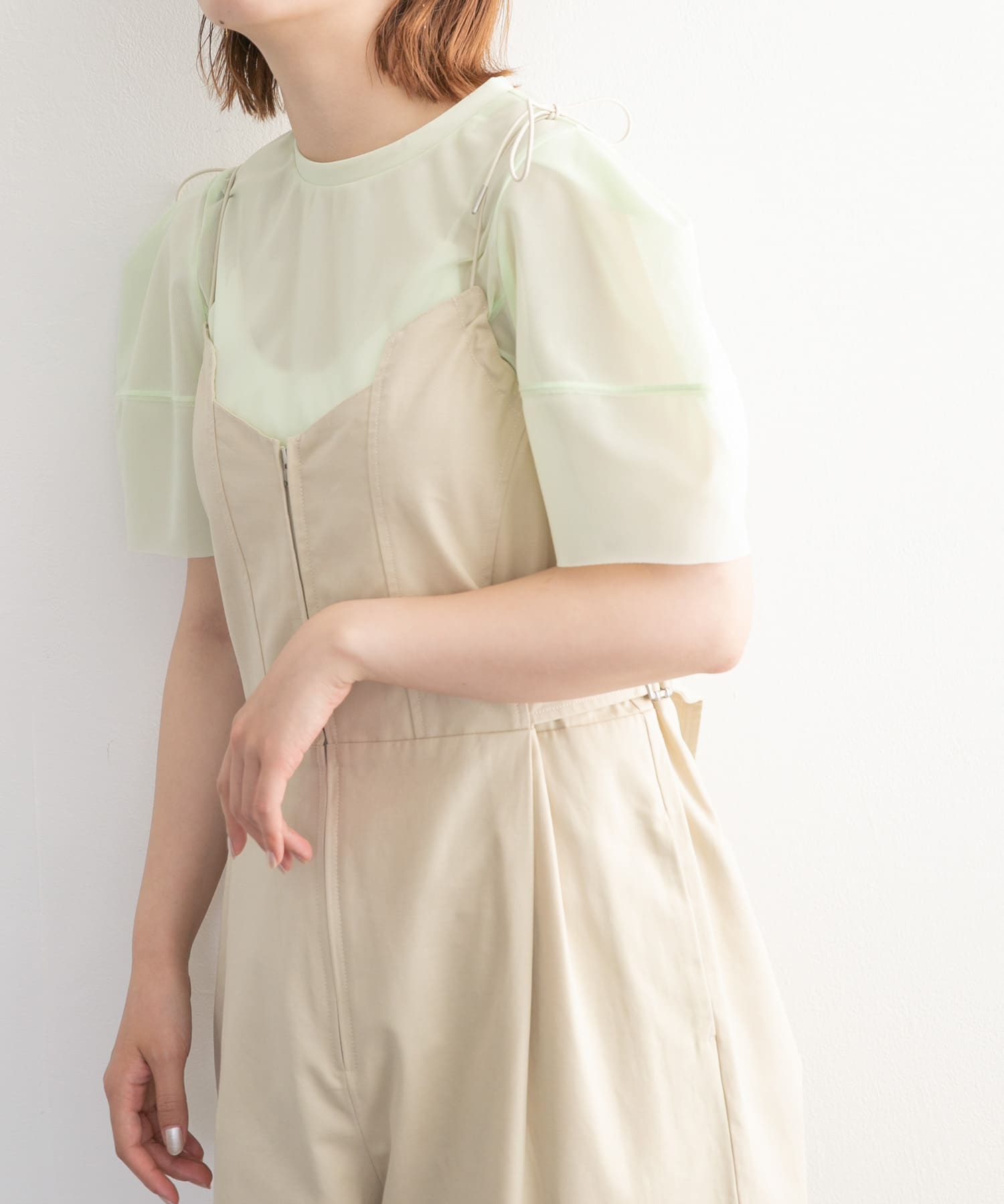 身長：160cm サイズ：one