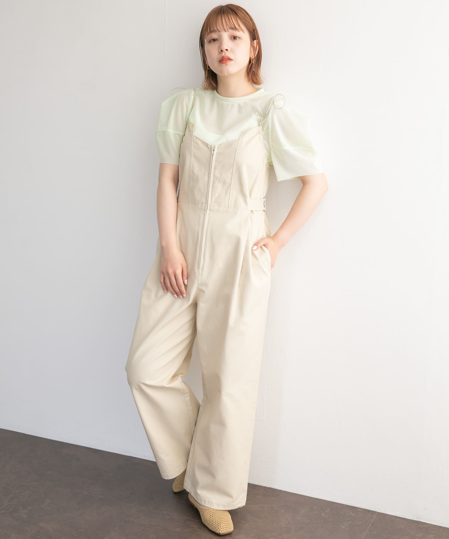 身長：160cm サイズ：one