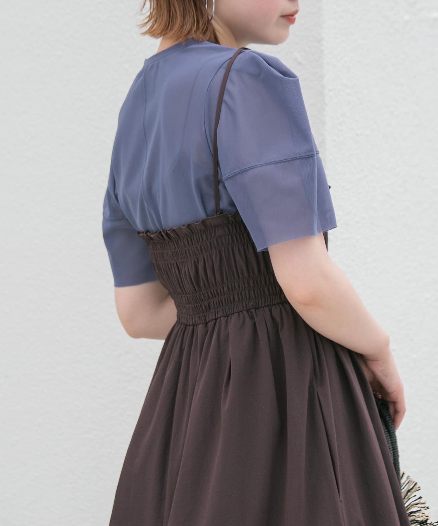 身長：160cm サイズ：one