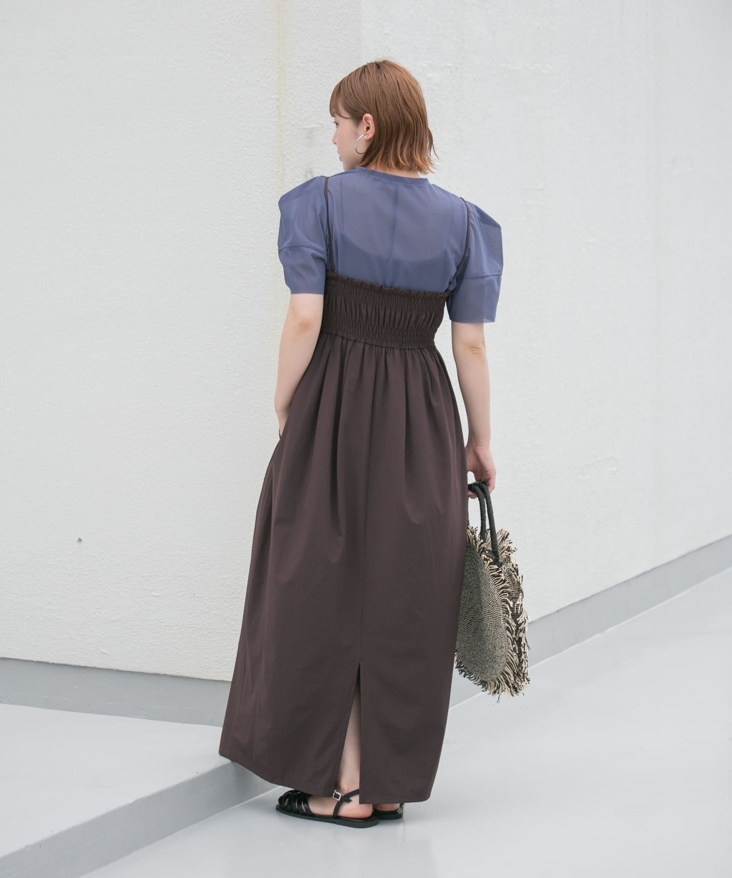 身長：160cm サイズ：one