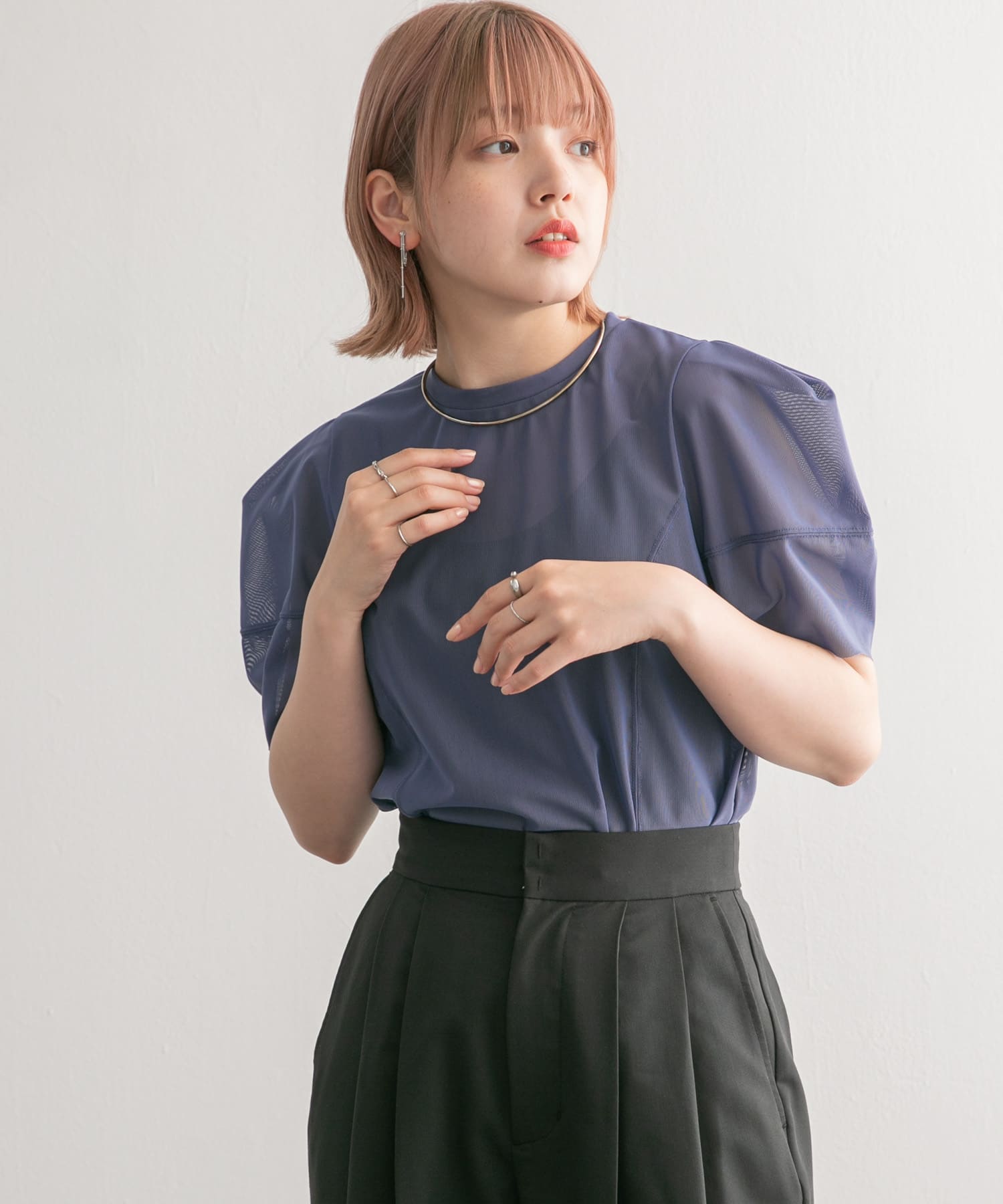 身長：160cm サイズ：one