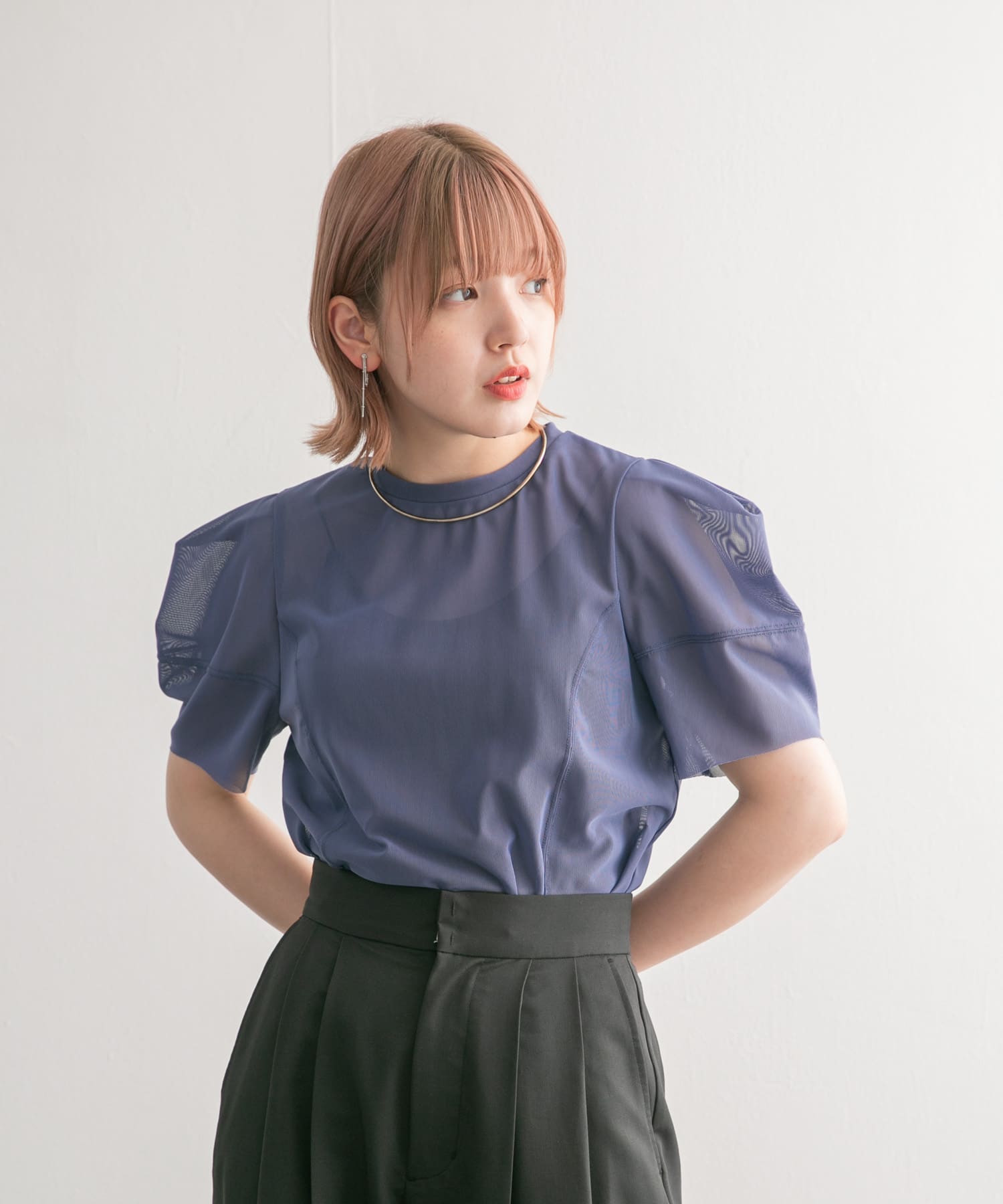 身長：160cm サイズ：one