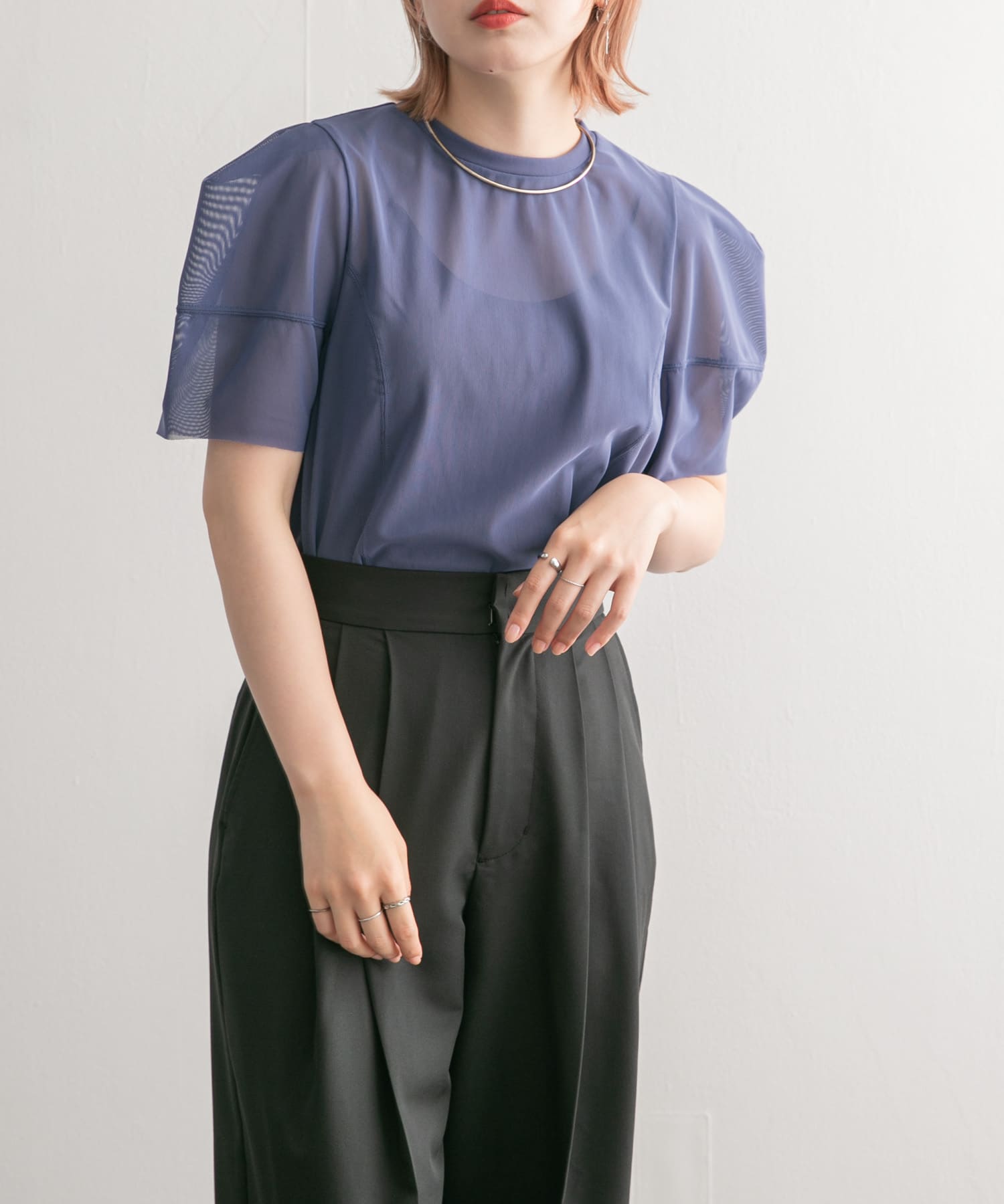 身長：160cm サイズ：one