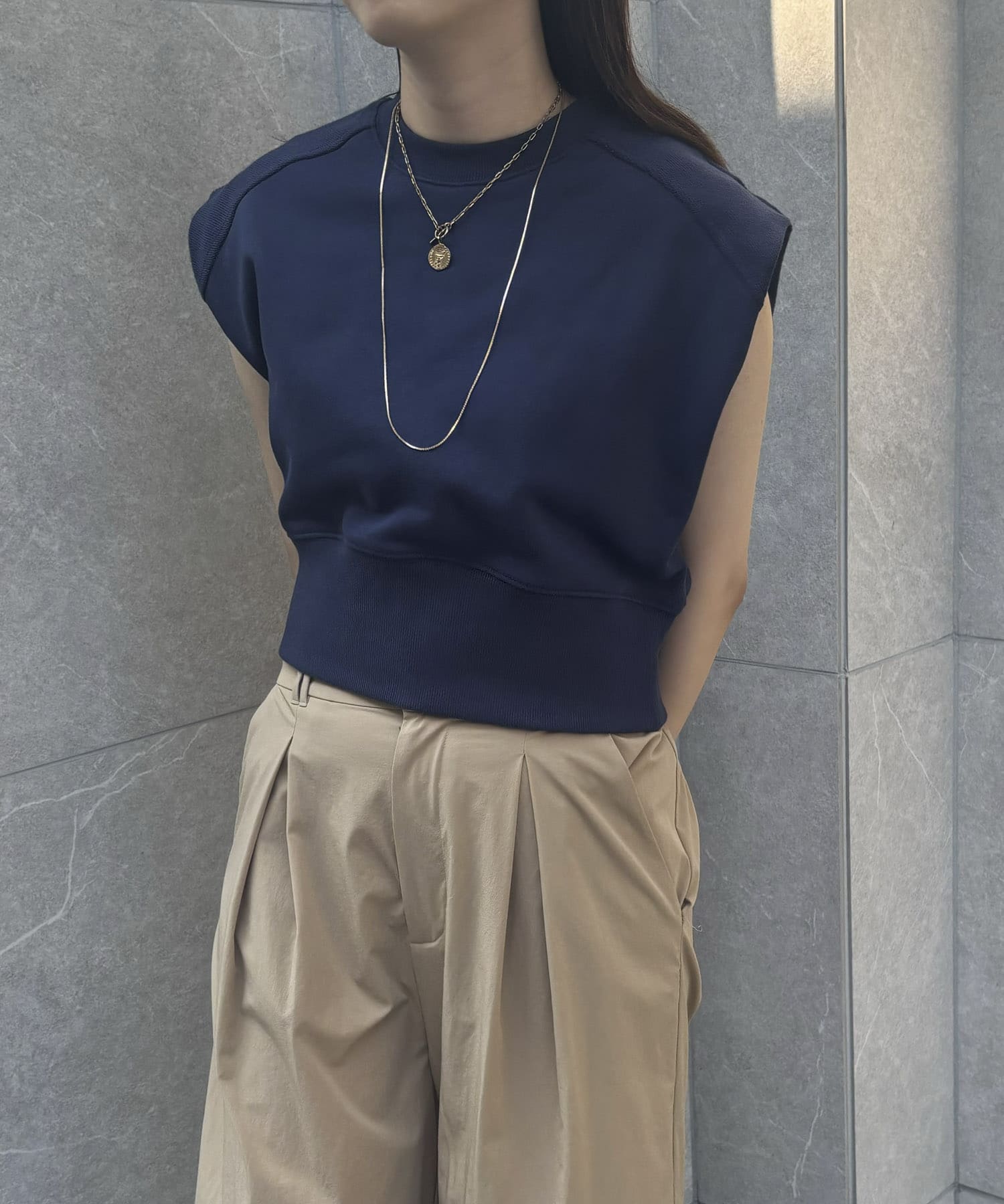 身長：162cm サイズ：one