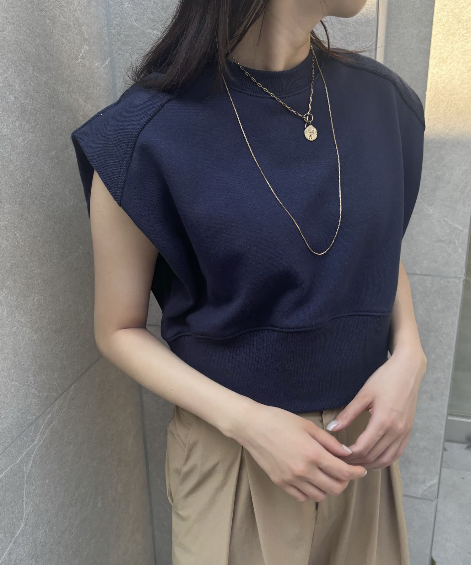 身長：162cm サイズ：one