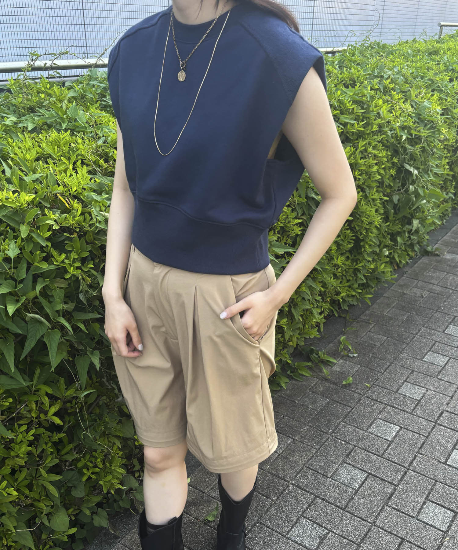 身長：162cm サイズ：one