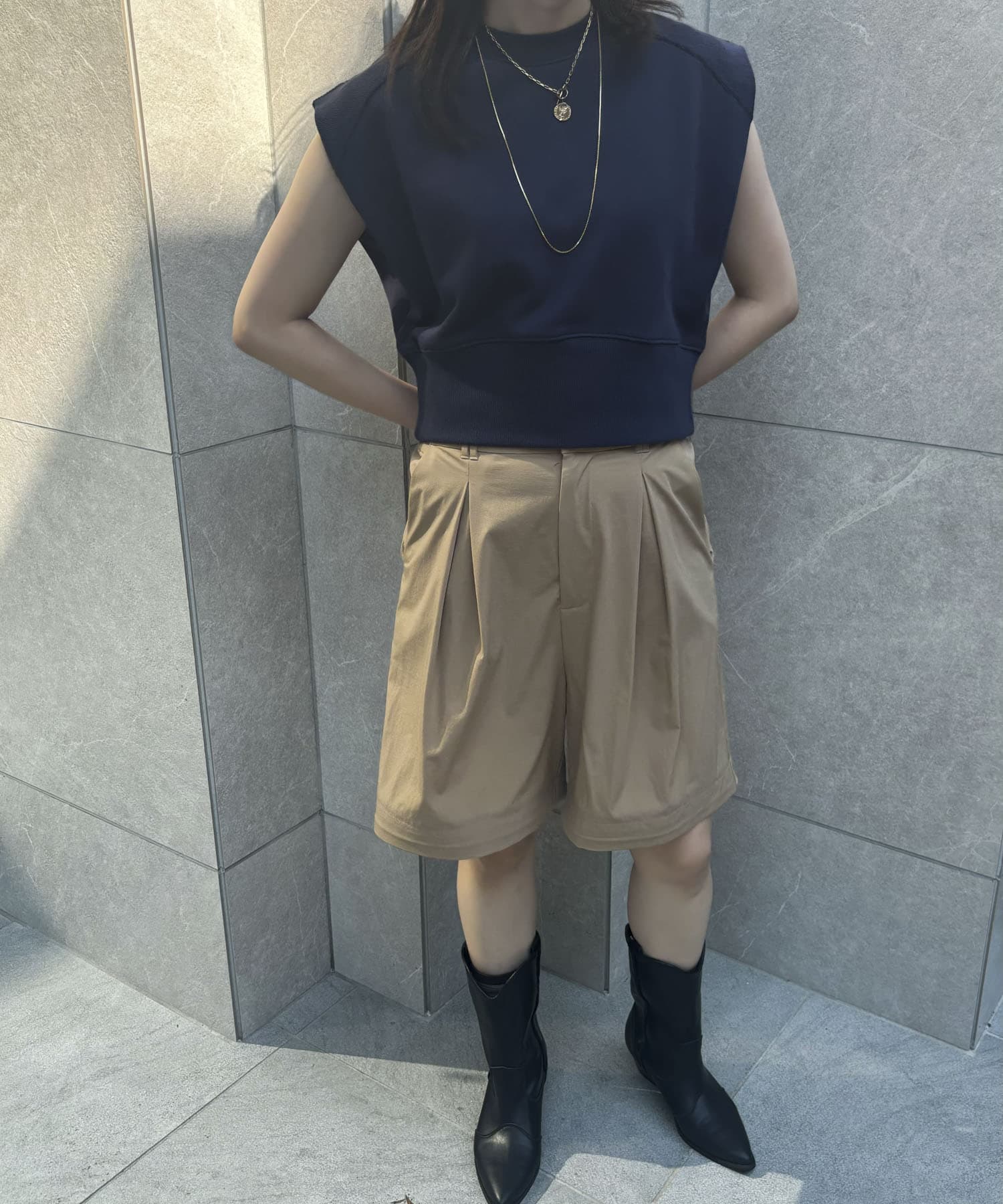 身長：162cm サイズ：one