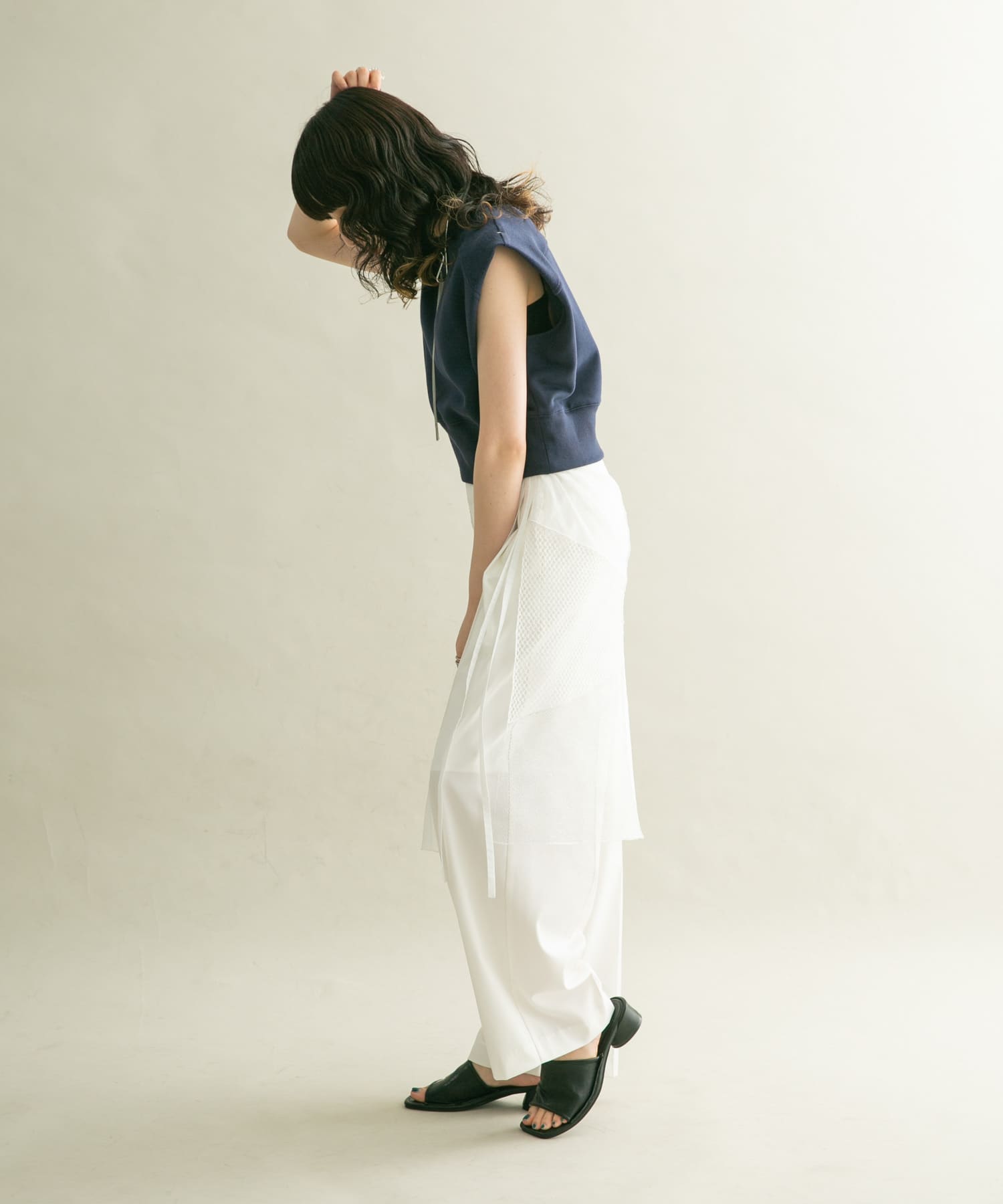 身長：160cm サイズ：one
