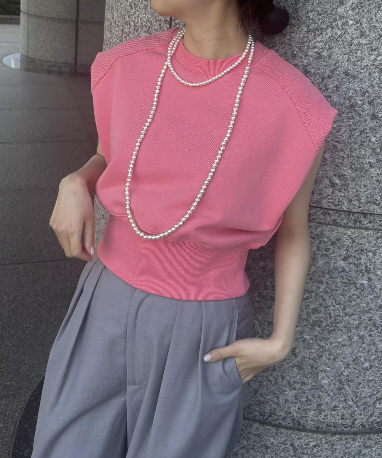 身長：162cm サイズ：one