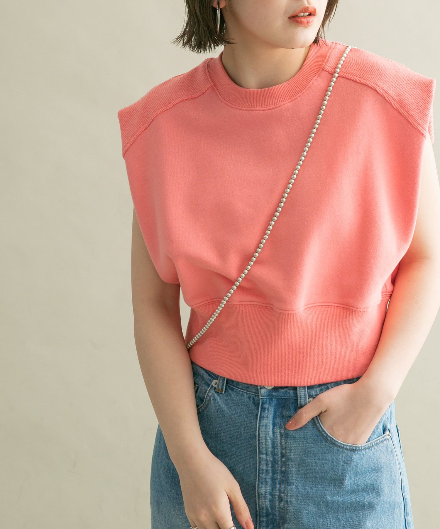 身長：160cm サイズ：one