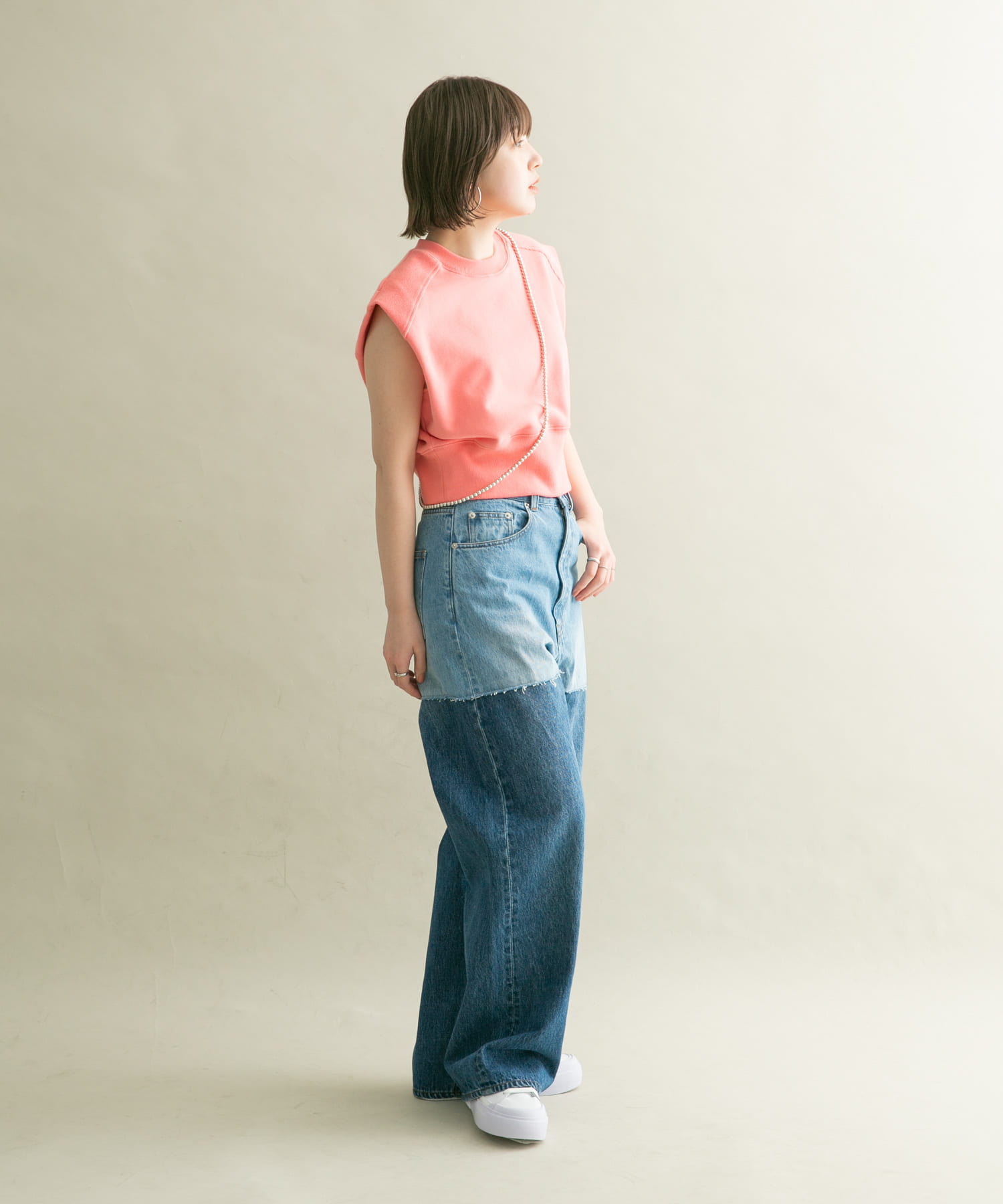 身長：160cm サイズ：one
