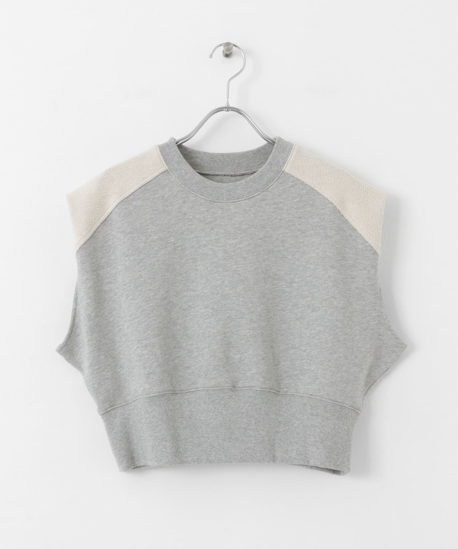 ショルダータックスウェット TOP GRAY one