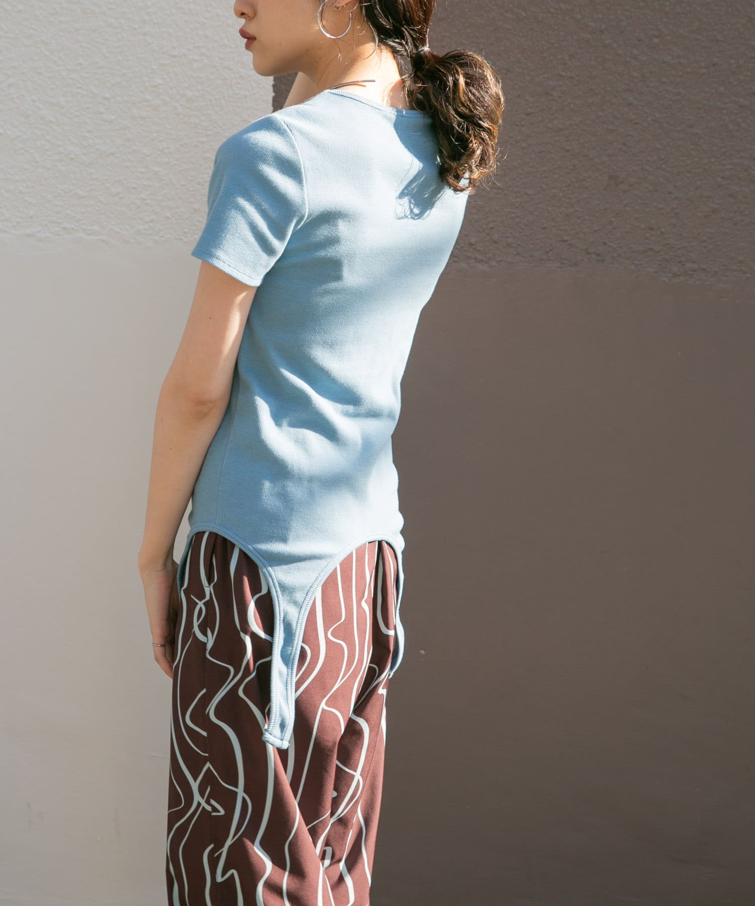 身長：160cm サイズ：one