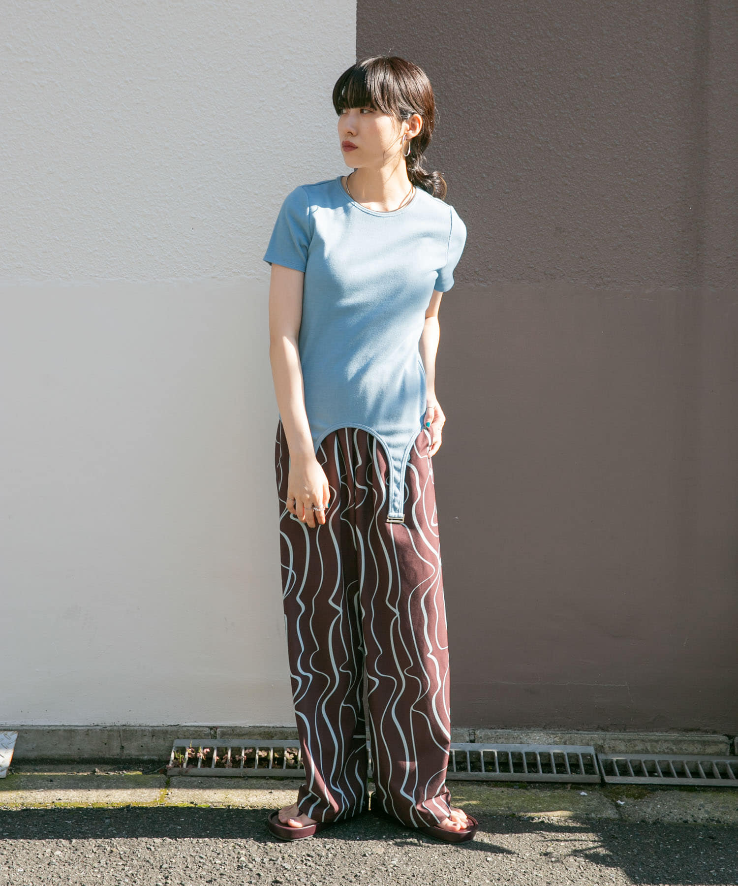 身長：160cm サイズ：one