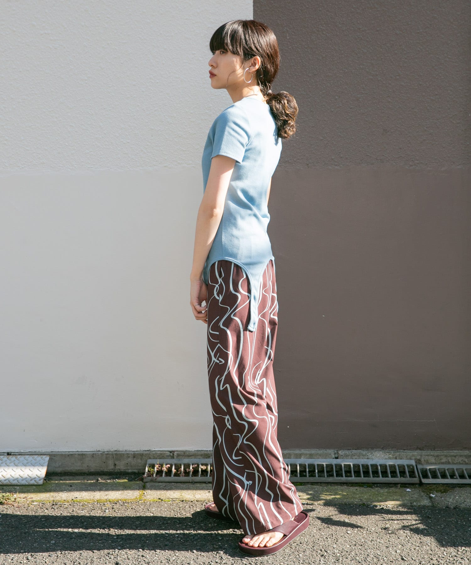 身長：160cm サイズ：one