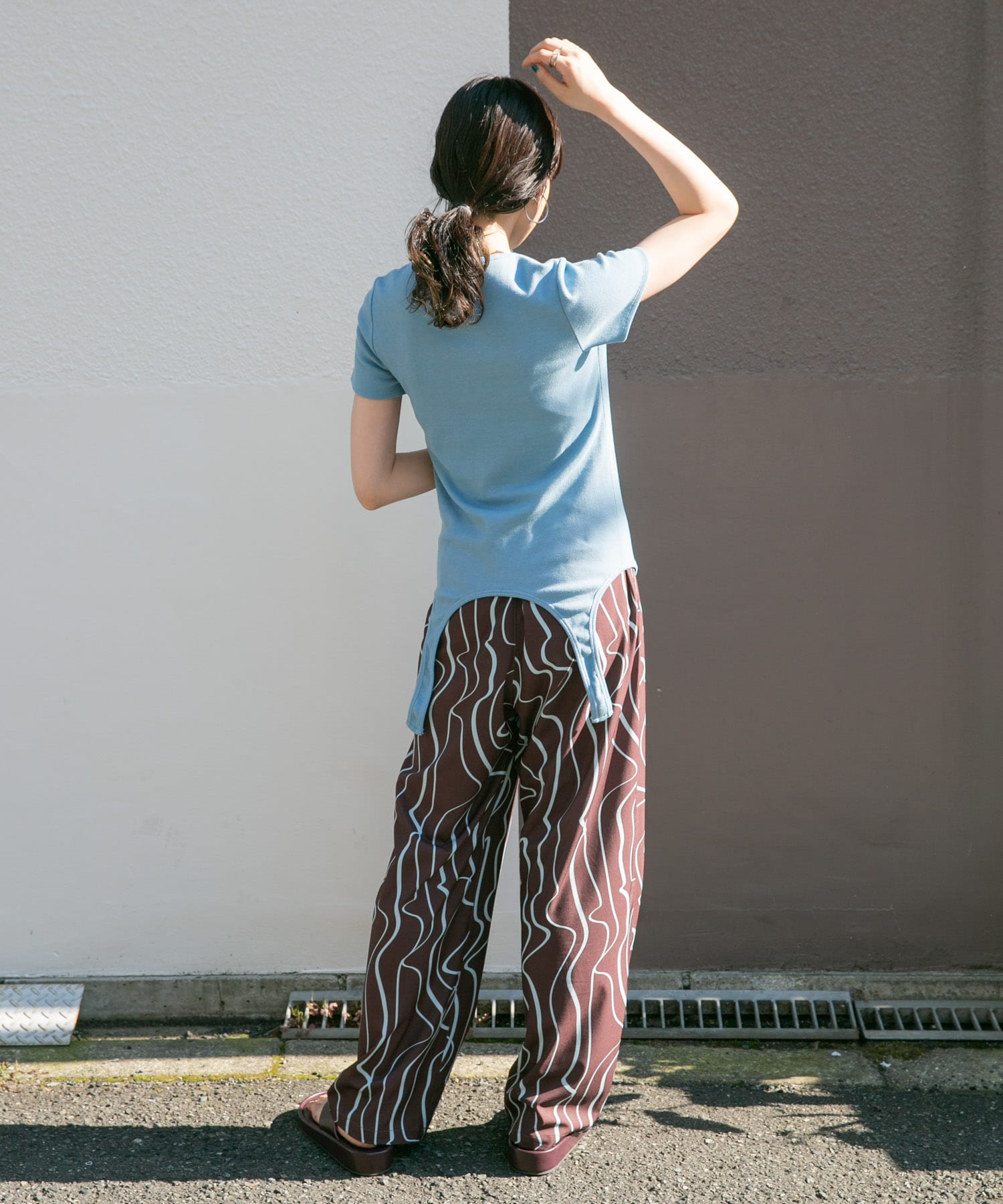身長：160cm サイズ：one