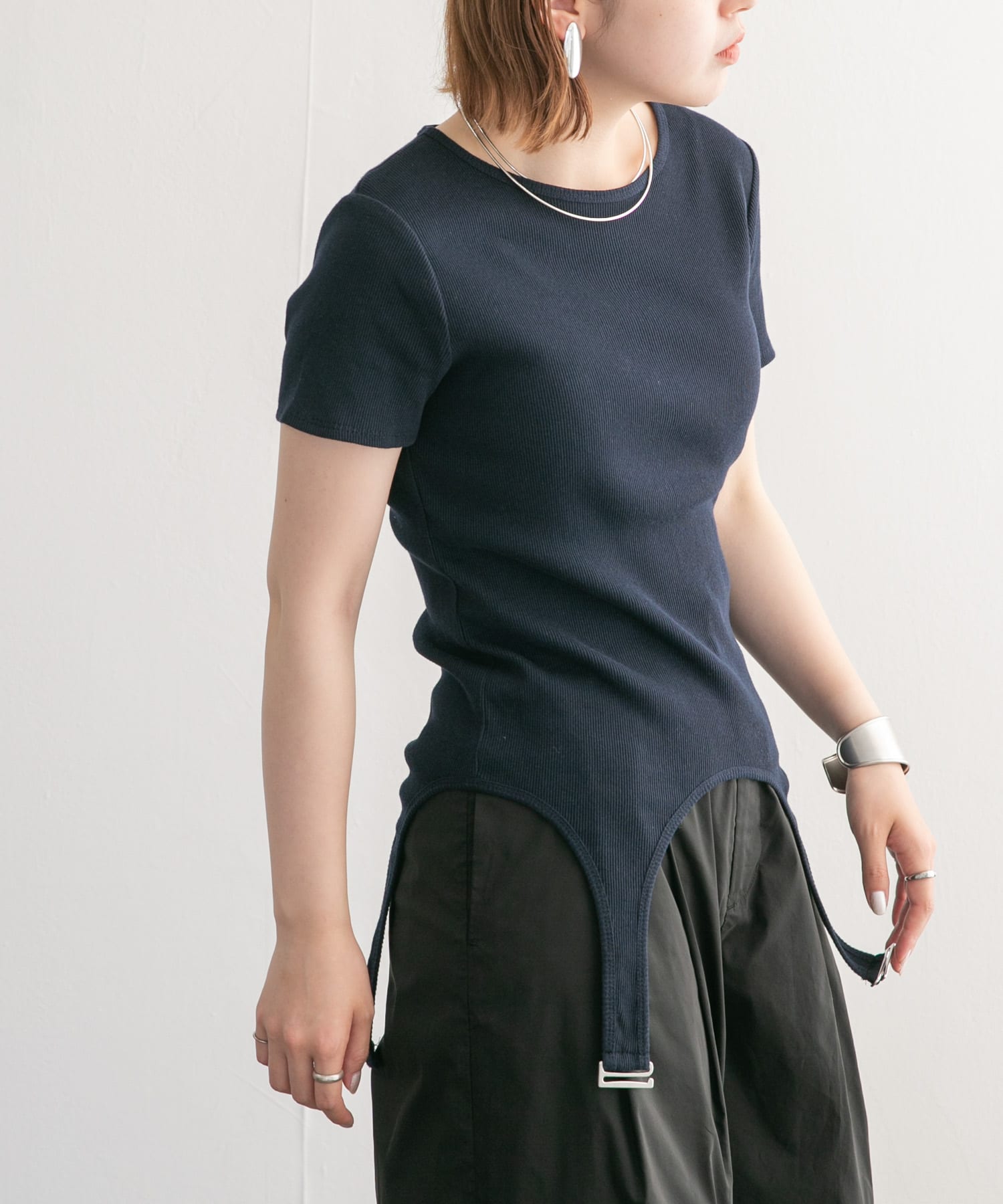 身長：160cm サイズ：one