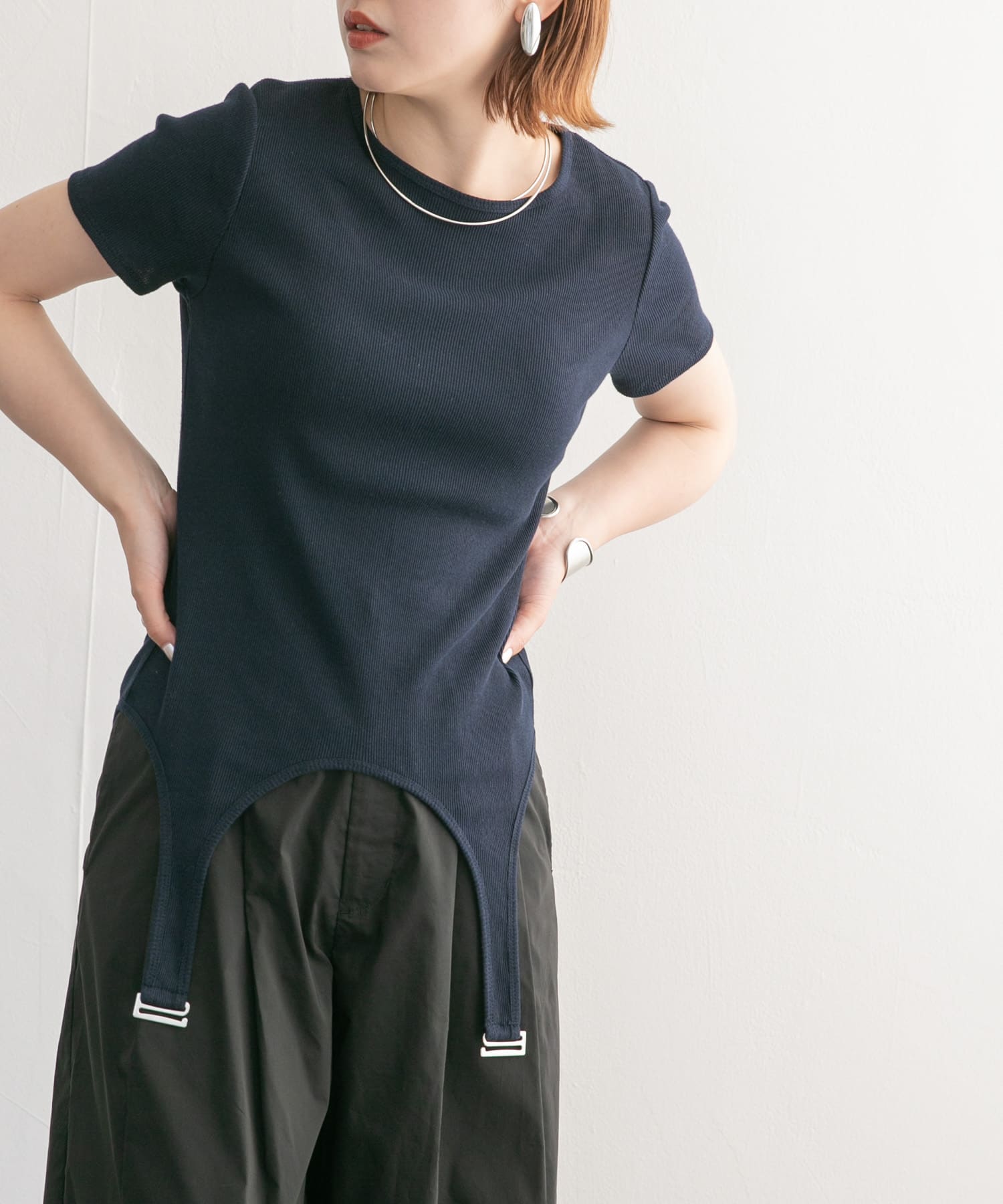 身長：160cm サイズ：one