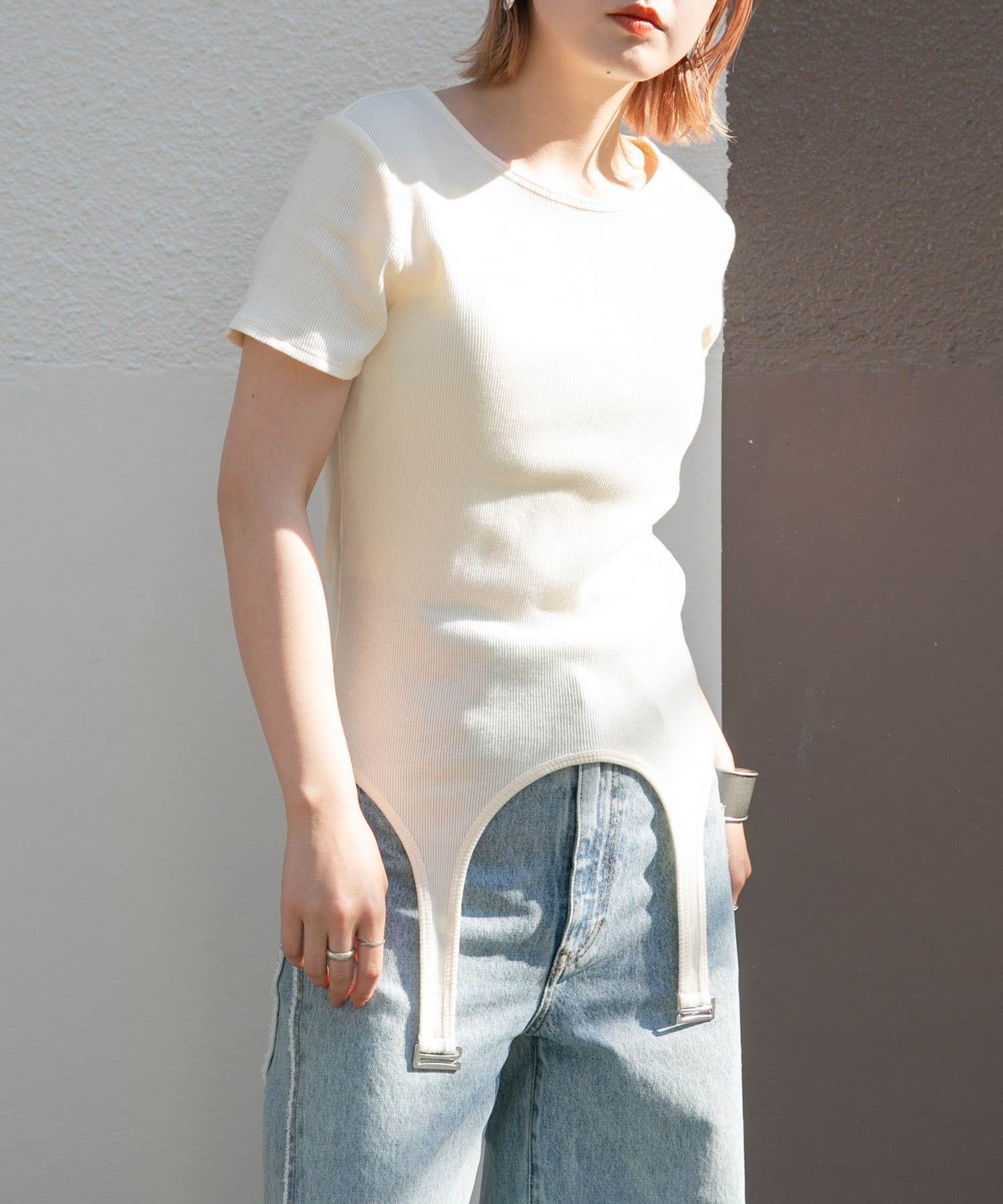 身長：160cm サイズ：one