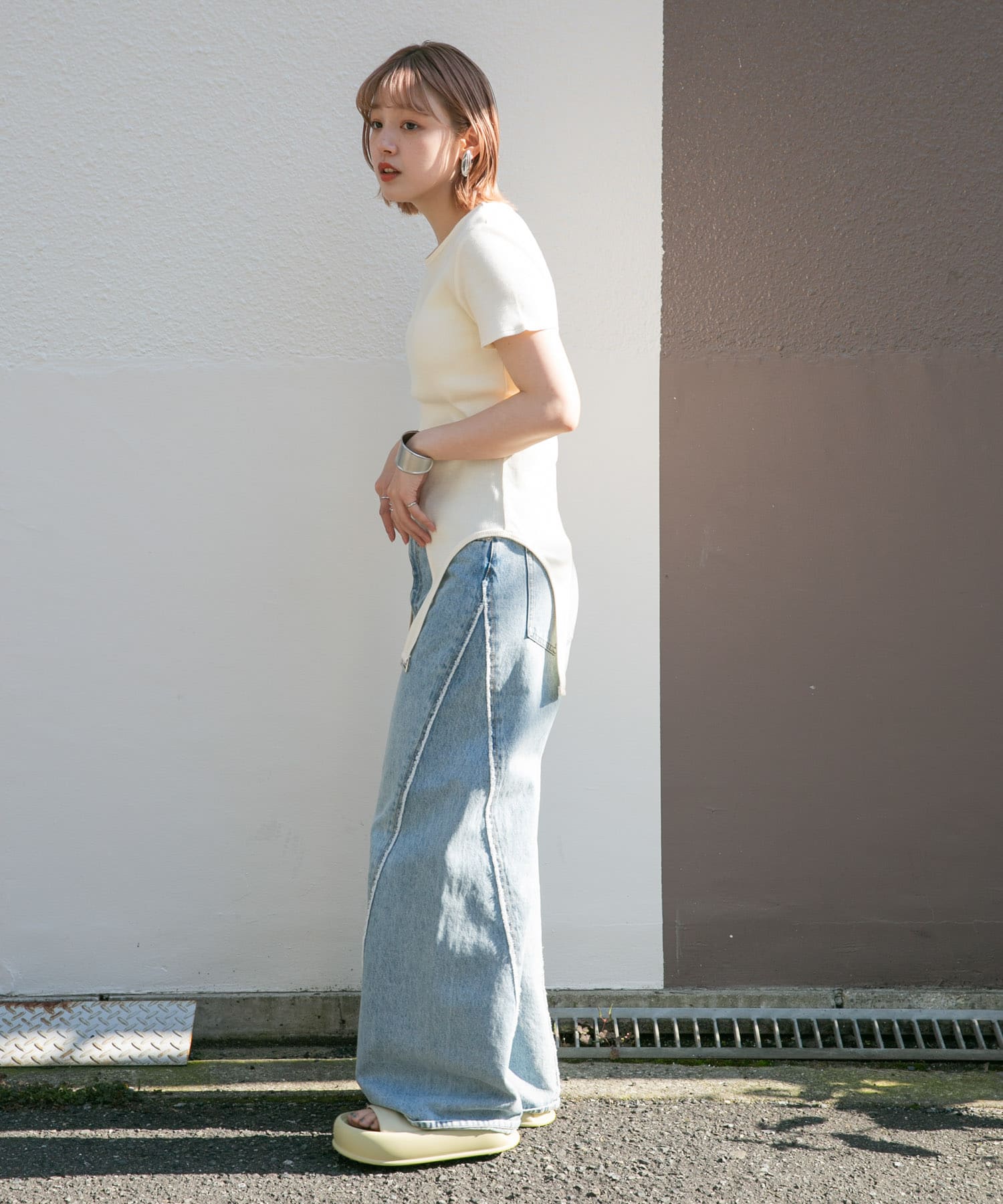 身長：160cm サイズ：one