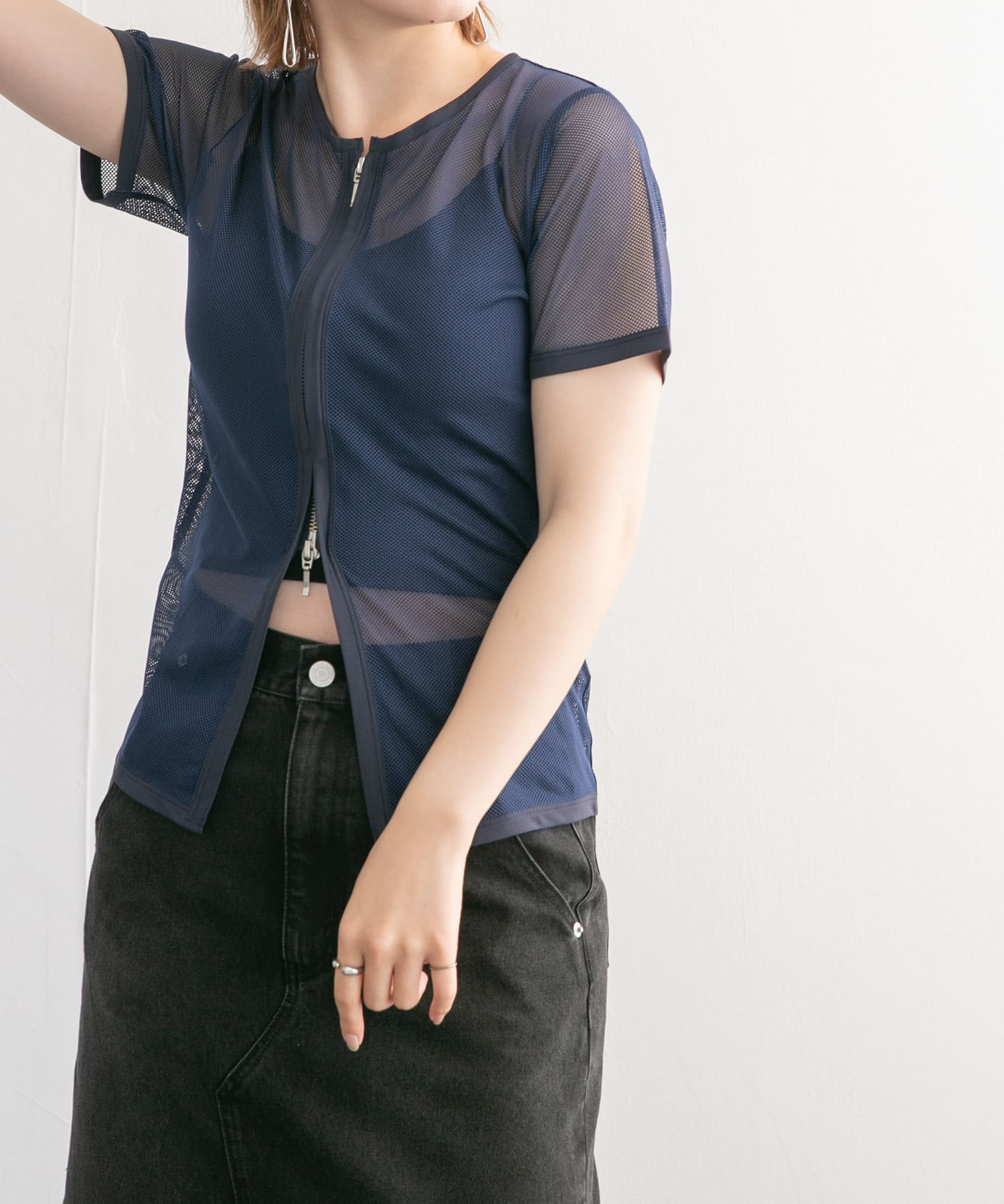 身長：160cm サイズ：one