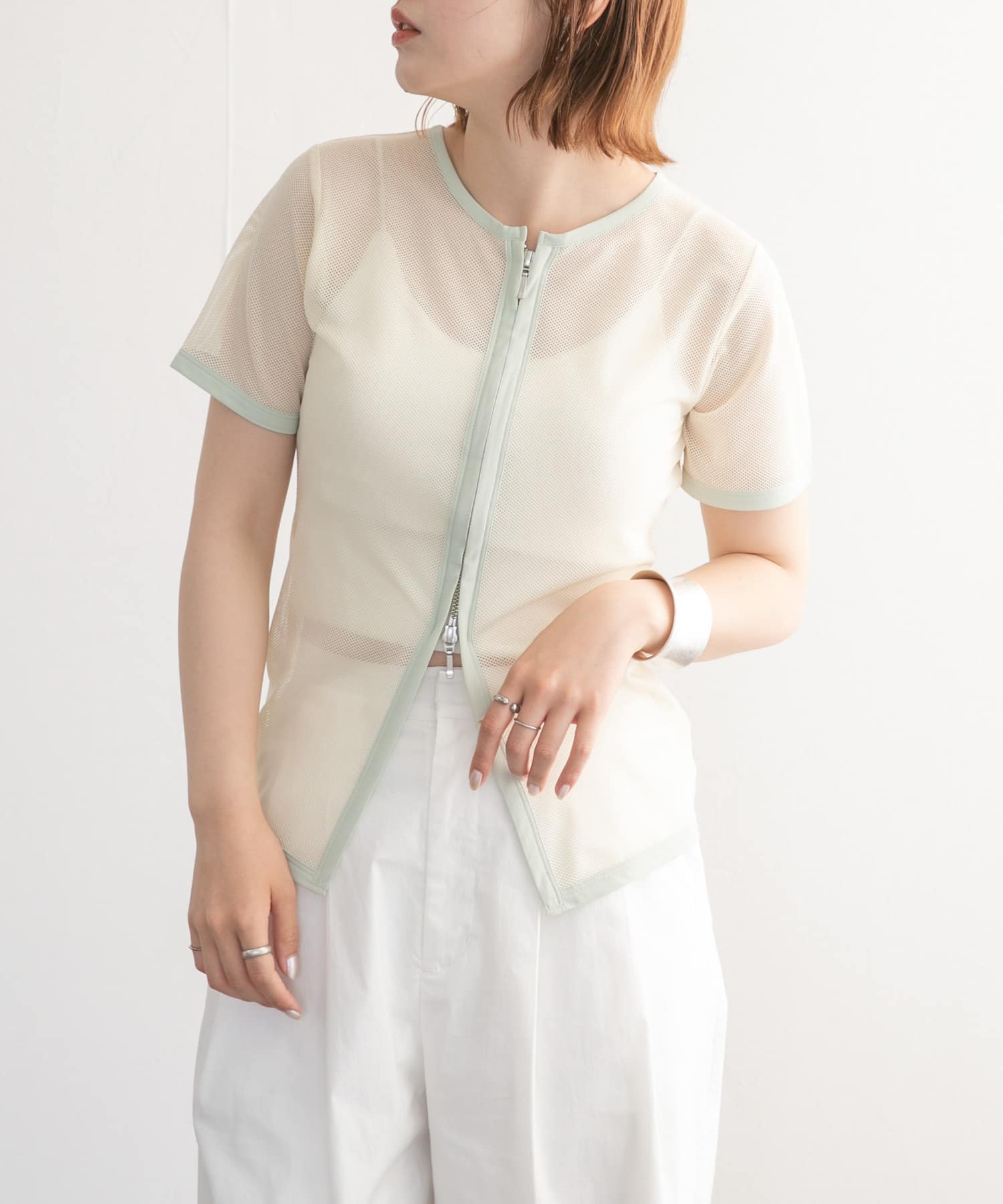 身長：160cm サイズ：one