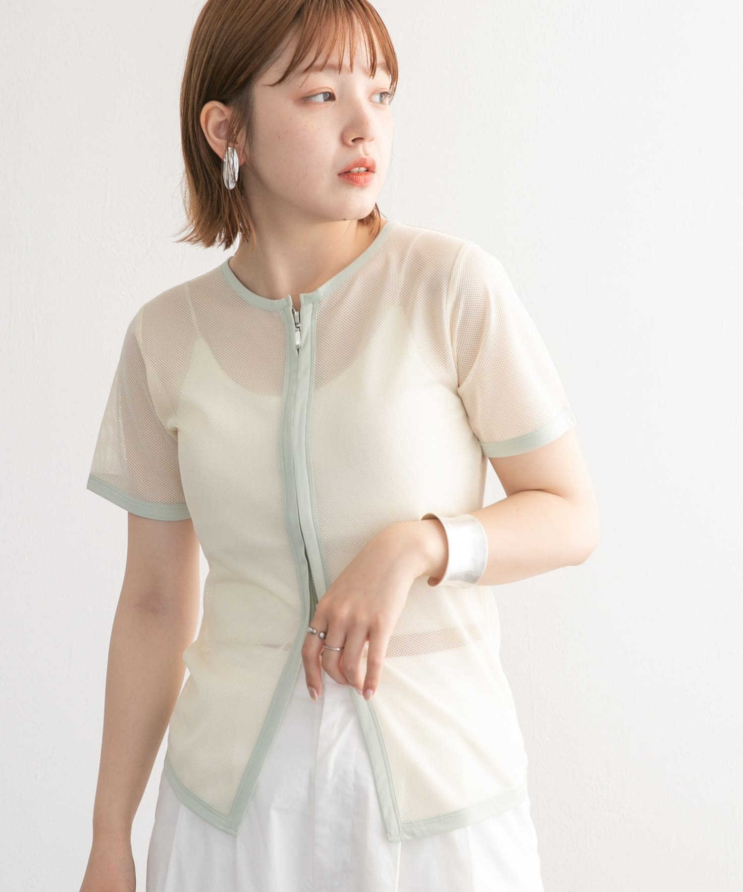 身長：160cm サイズ：one