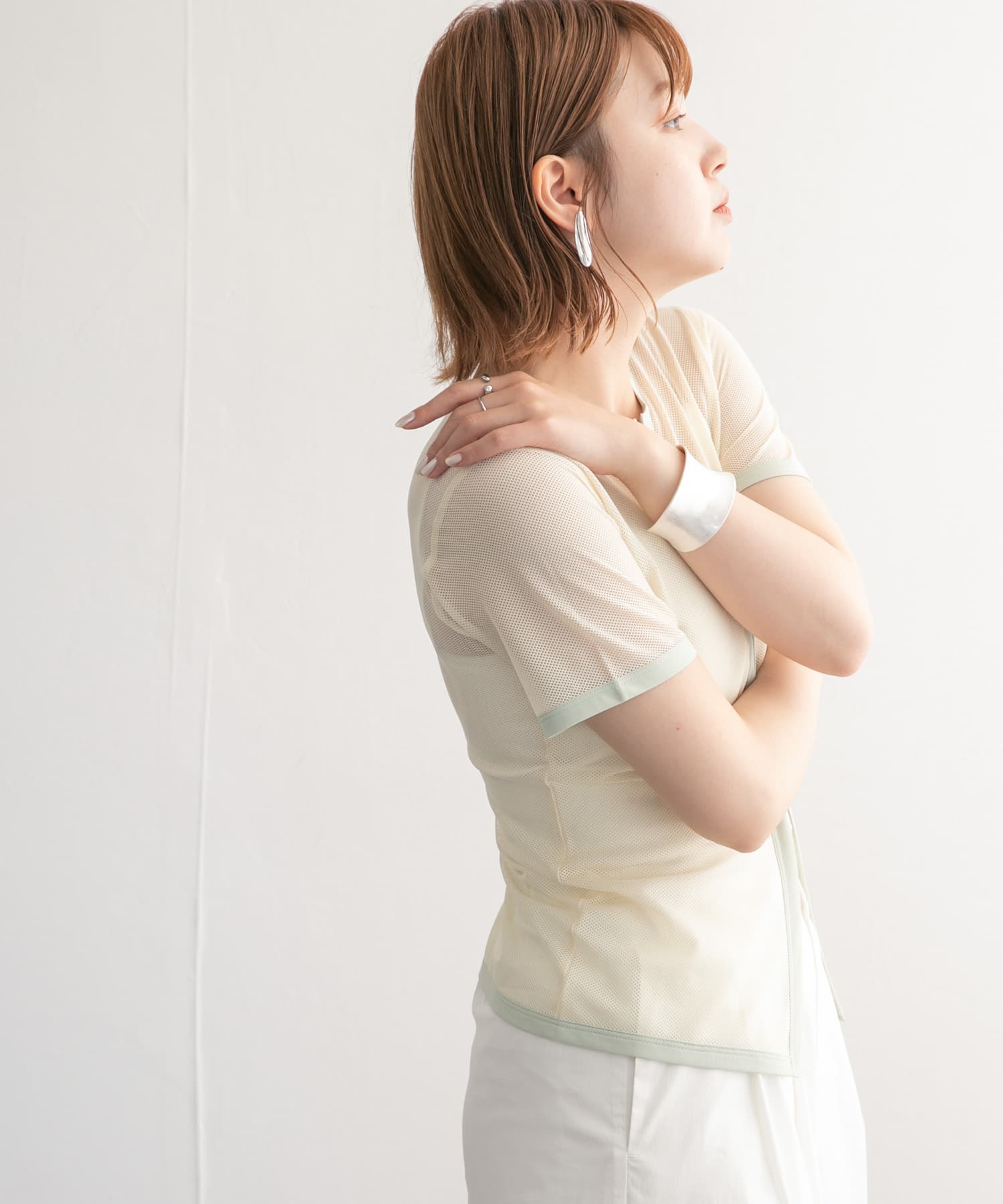 身長：160cm サイズ：one