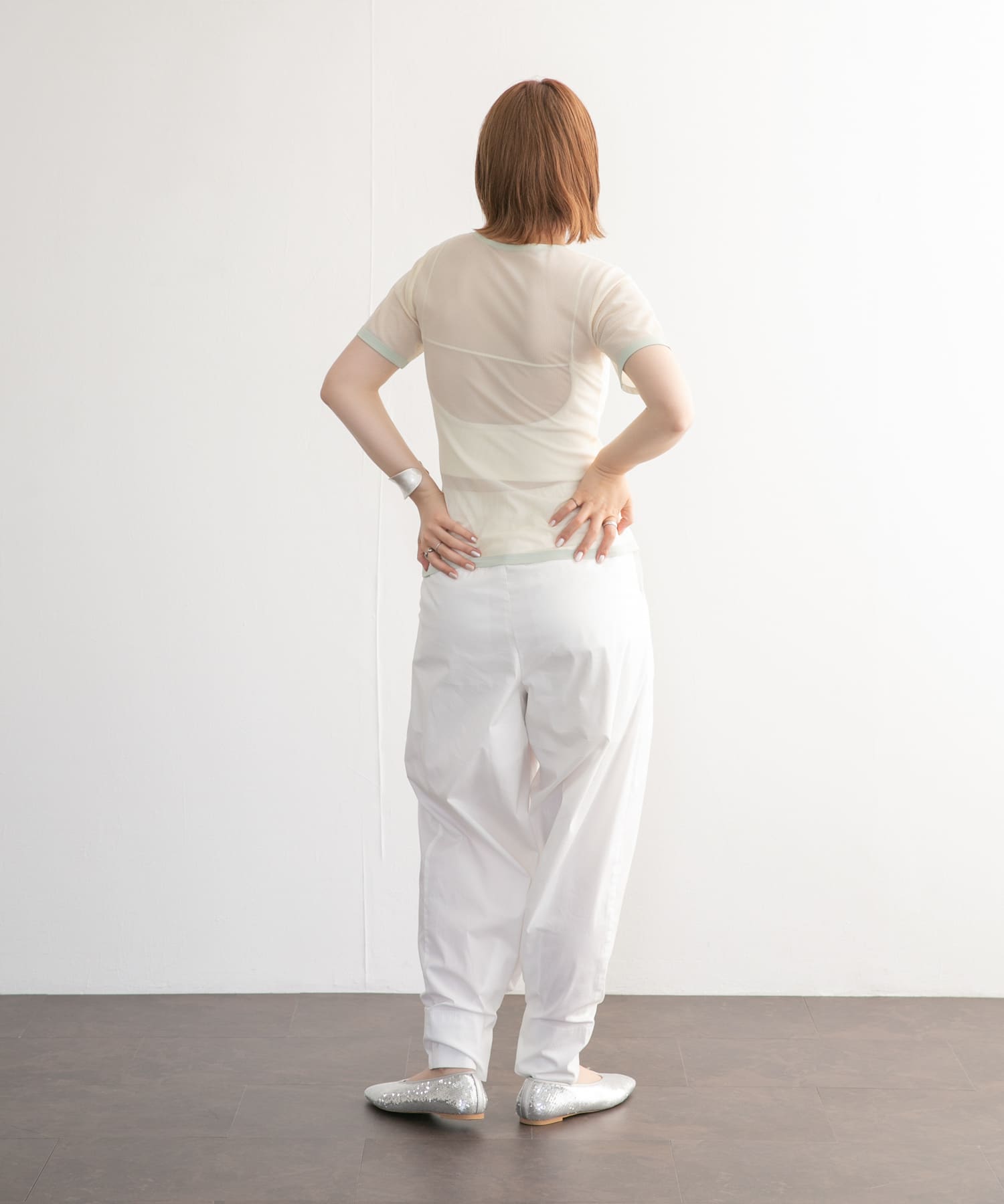 身長：160cm サイズ：one