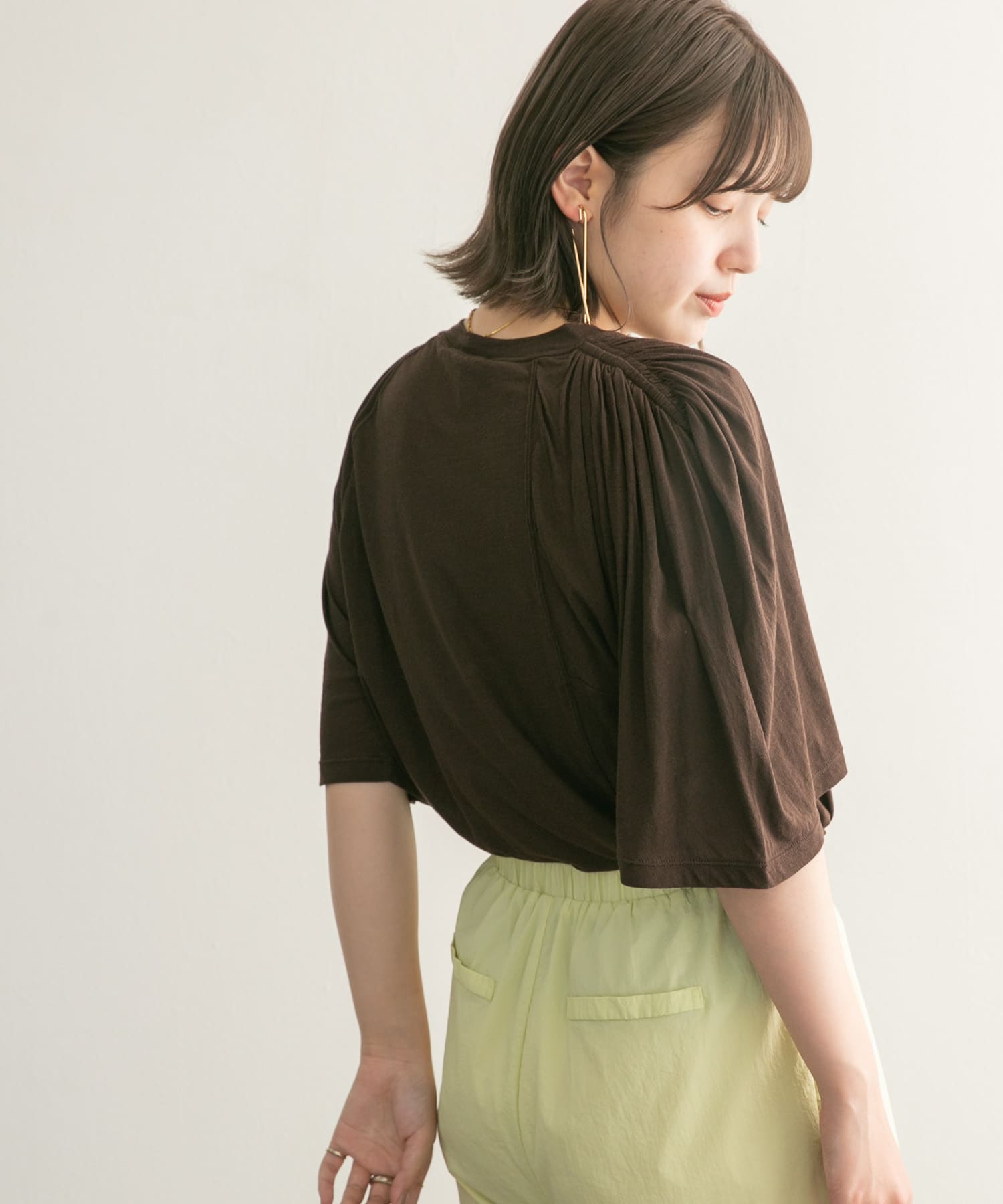 身長：160cm サイズ：one