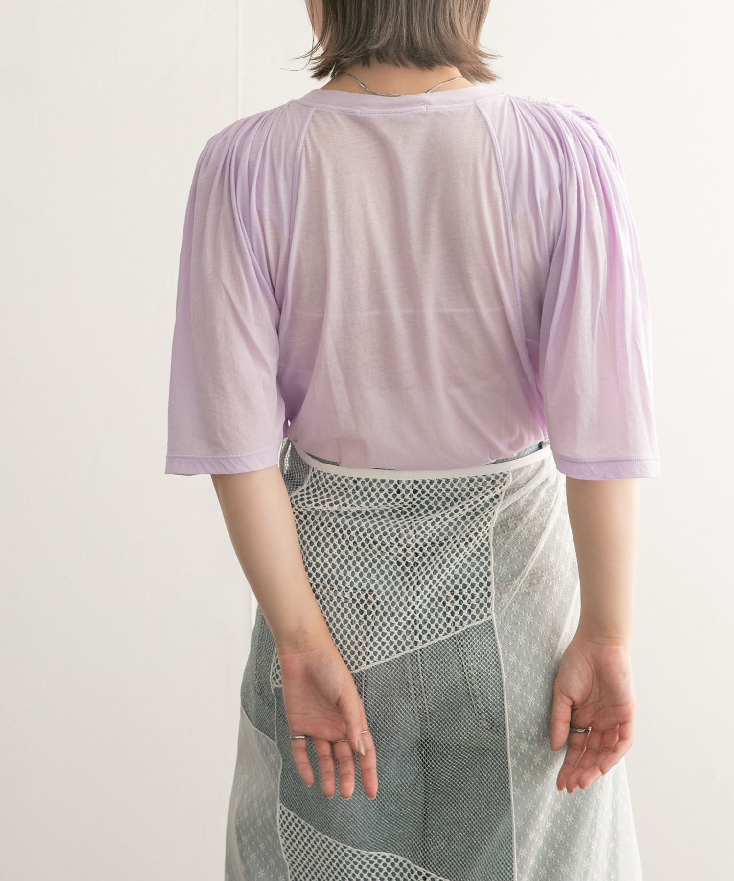 身長：160cm サイズ：one