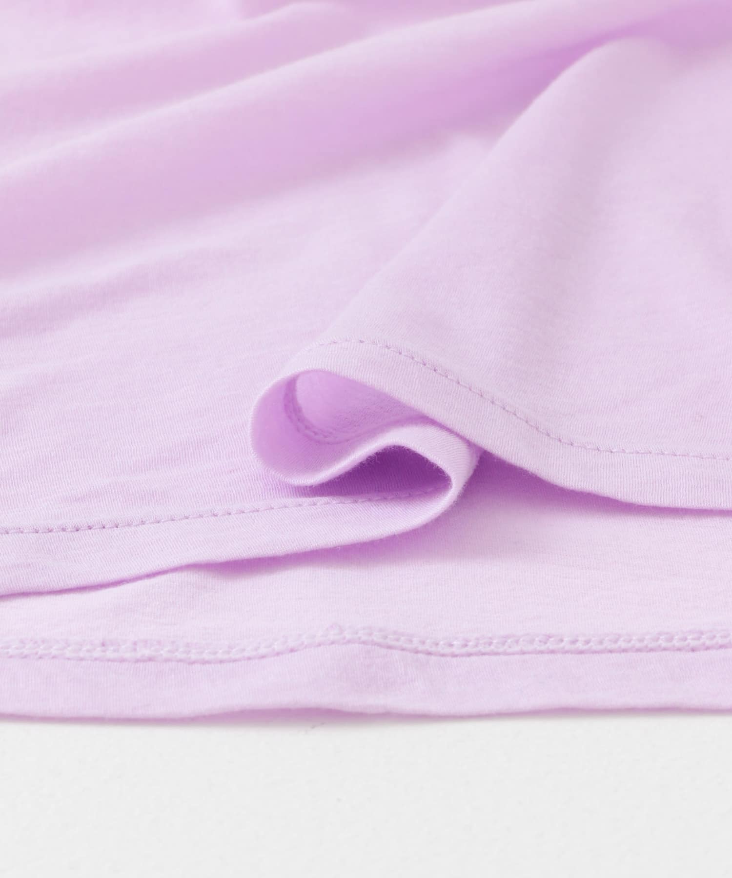フリルスリーブシアーカットソー LAVENDER one