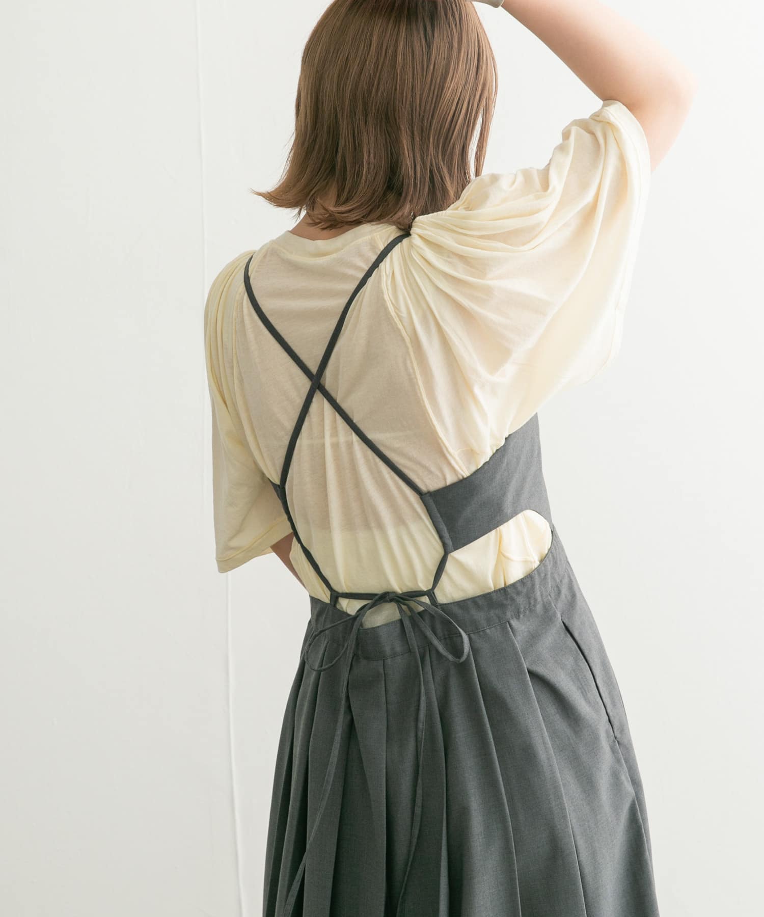 身長：160cm サイズ：one