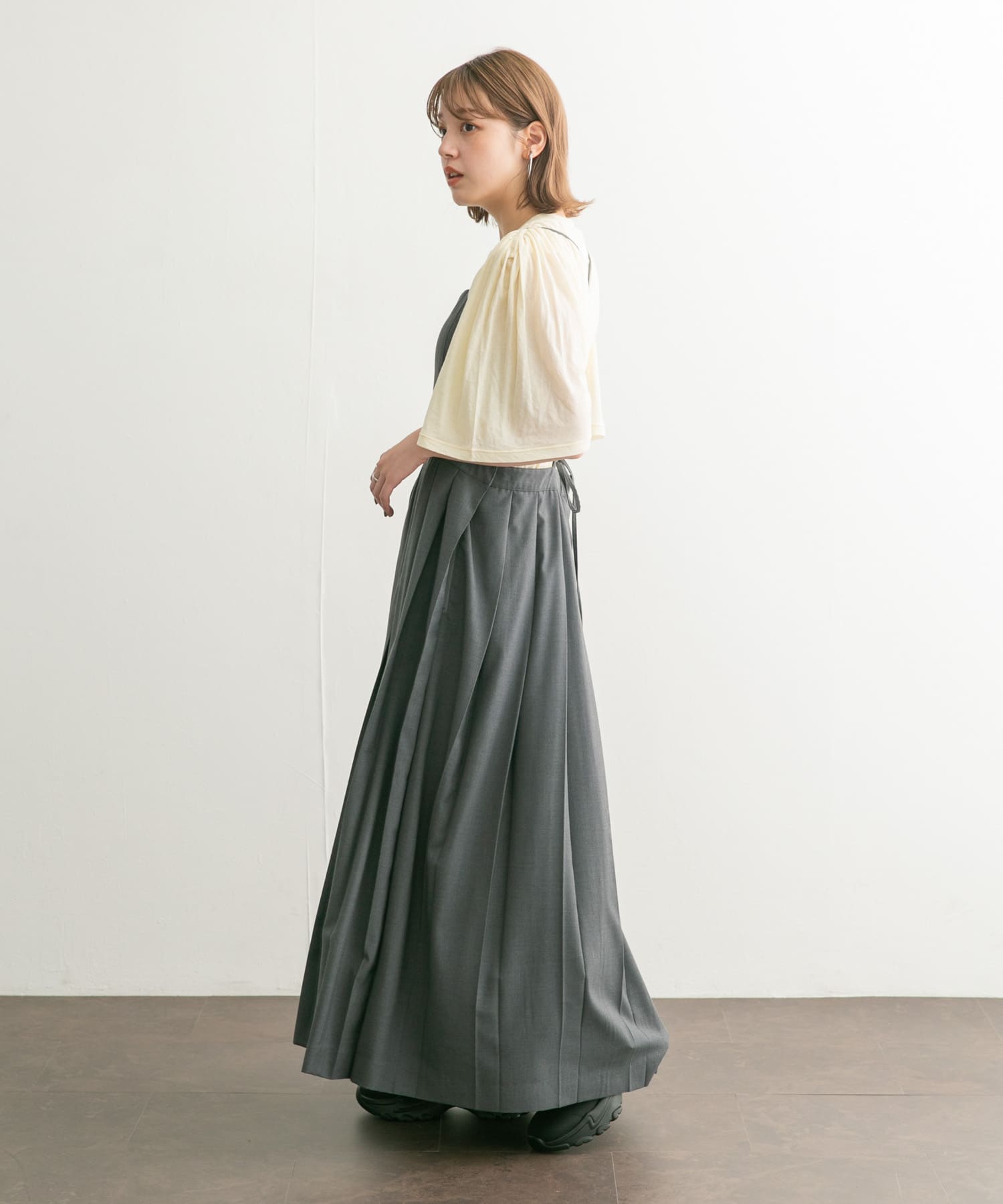 身長：160cm サイズ：one