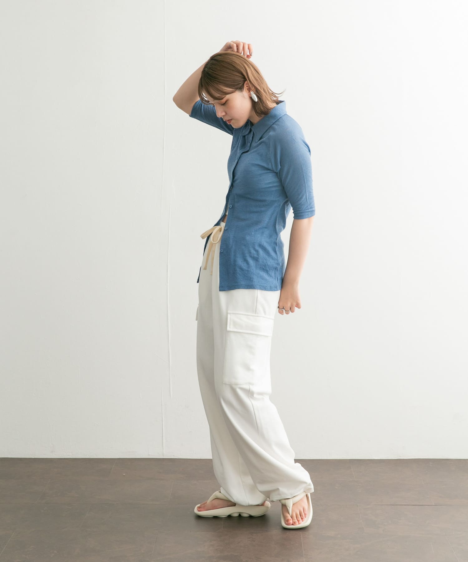 身長：160cm サイズ：one