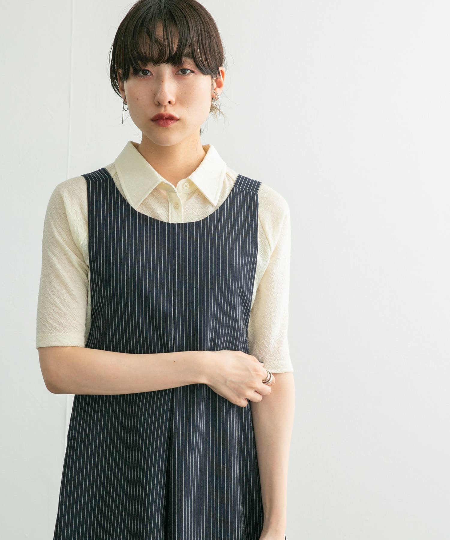 身長：160cm サイズ：one