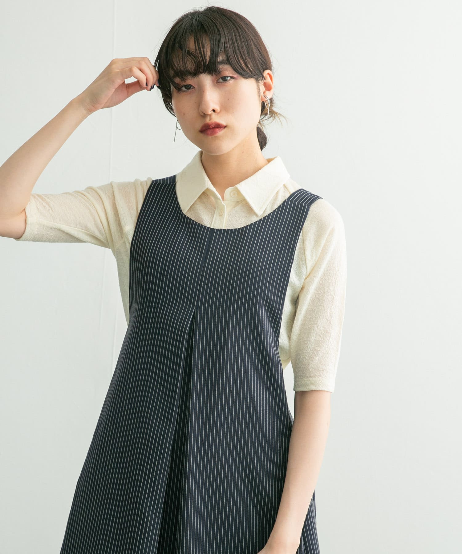 身長：160cm サイズ：one