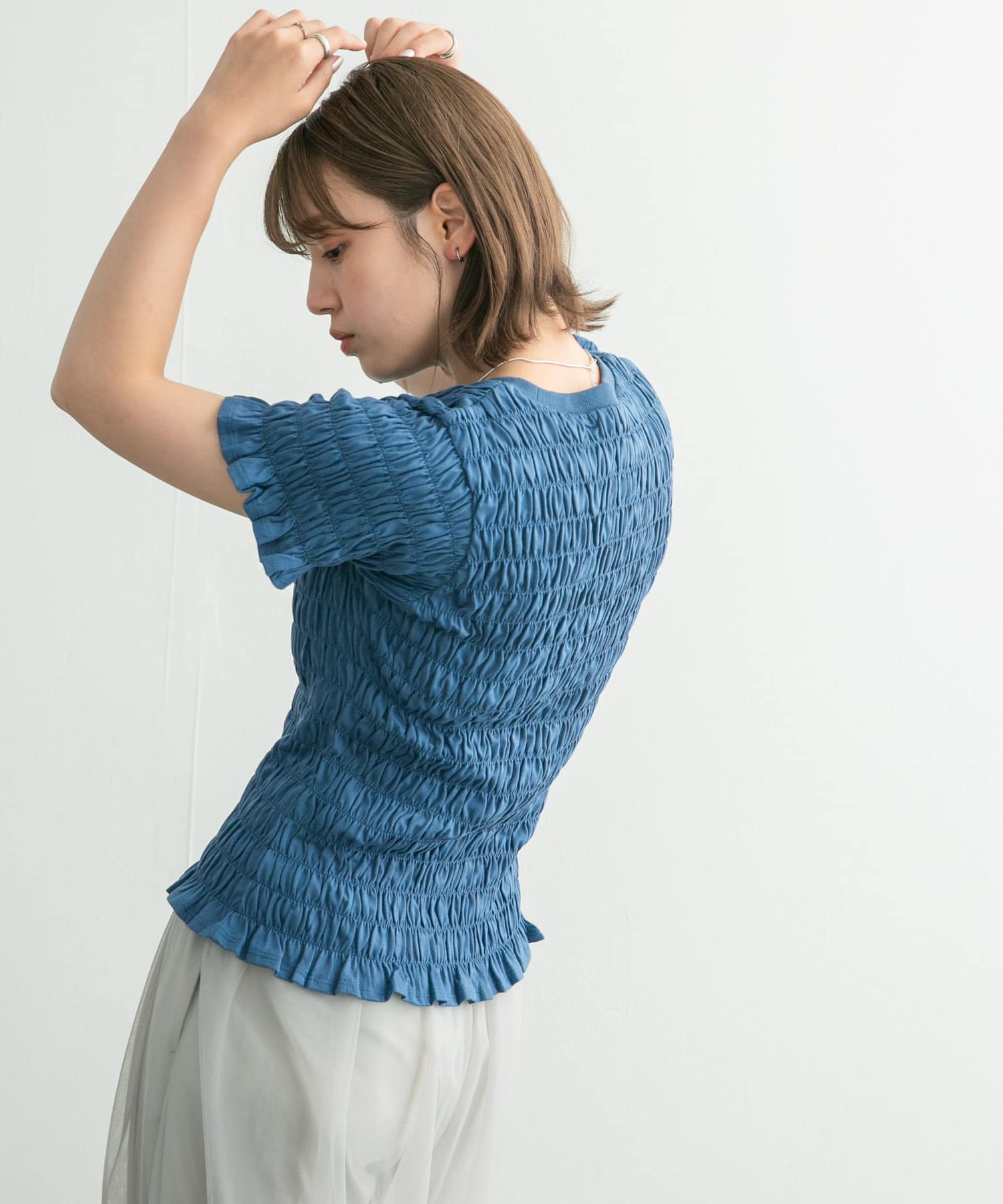 身長：160cm サイズ：one