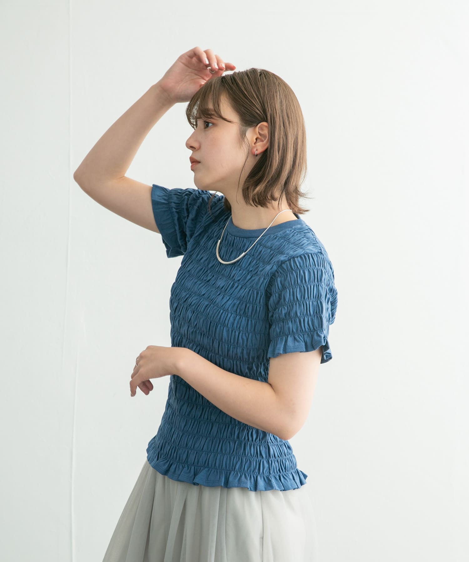 身長：160cm サイズ：one